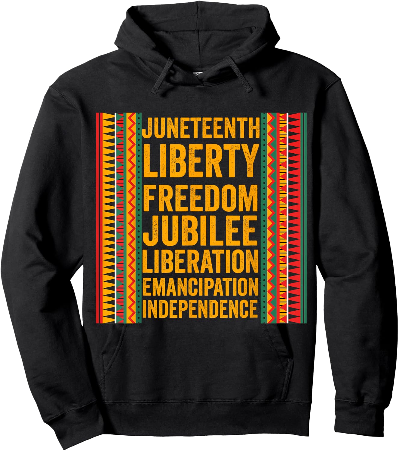 Juneteenth Freedom Day Jubilee Day June 19 Black History Hoodie - Hoodie | Black