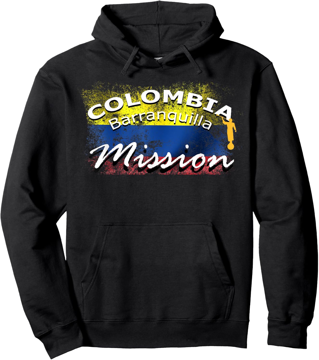 Colombia Barranquilla Mormon LDS Mission Missionary Gift Hoodie - Hoodie | Black