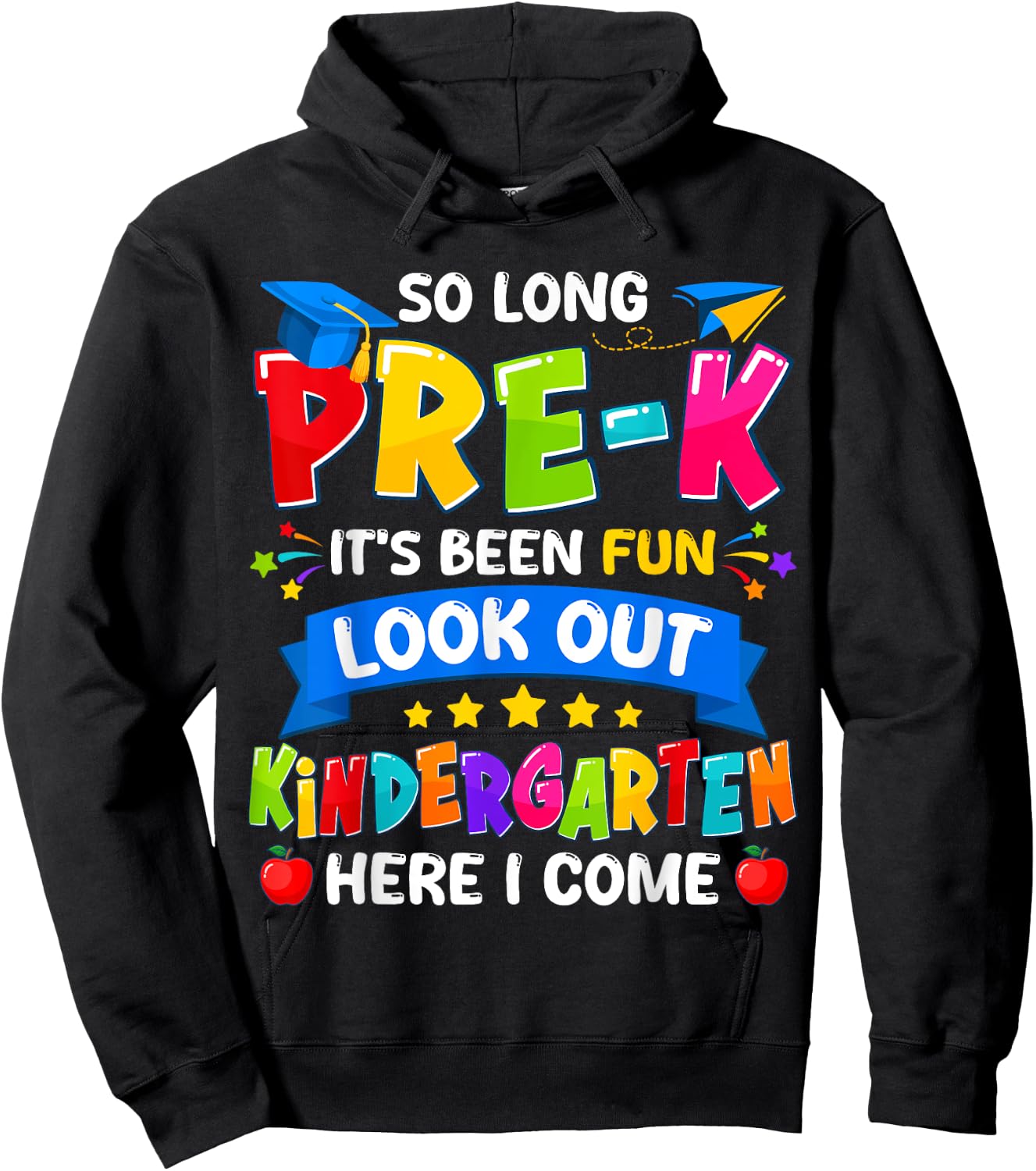 Pre-k Preschool Graduation Hoodie - Hoodie | Black