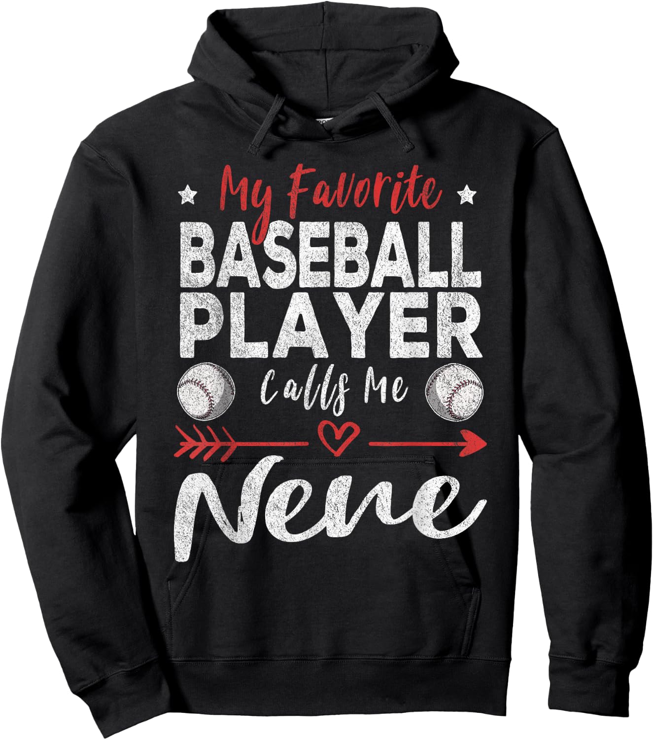 My Favorite Baseball Player Calls Me Nene Hoodie - Hoodie | Black