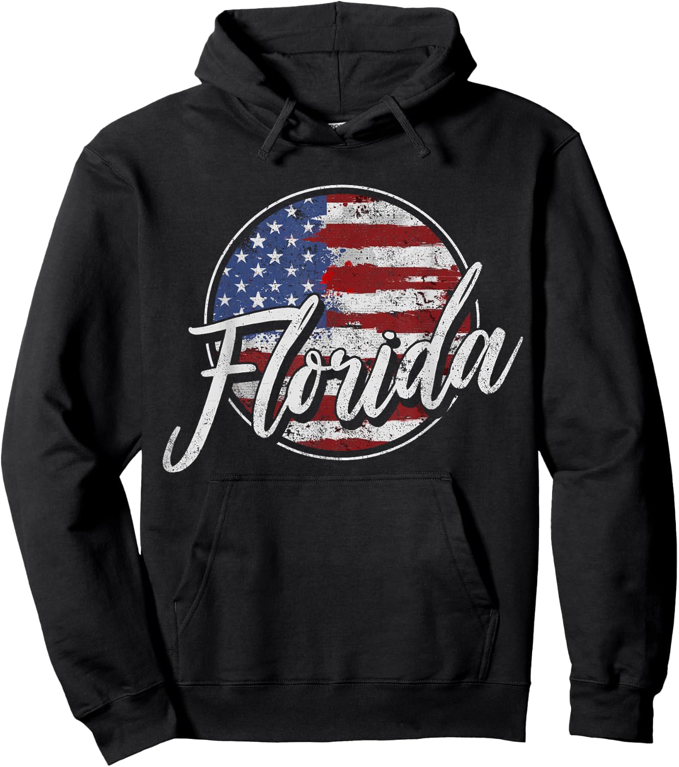 Florida Vintage Hoodie - Hoodie | Black