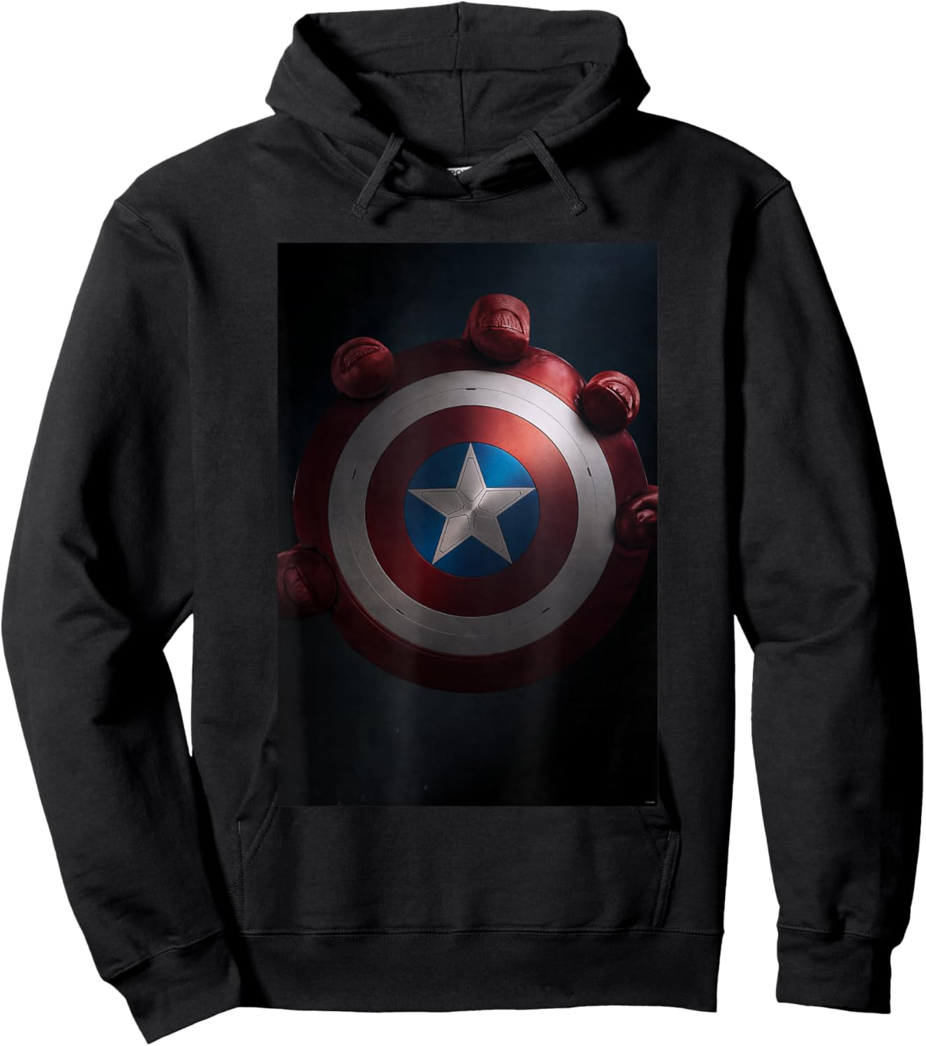 Marvel Studios Captain America 4: Brave New World Poster Art Hoodie - Hoodie | Black
