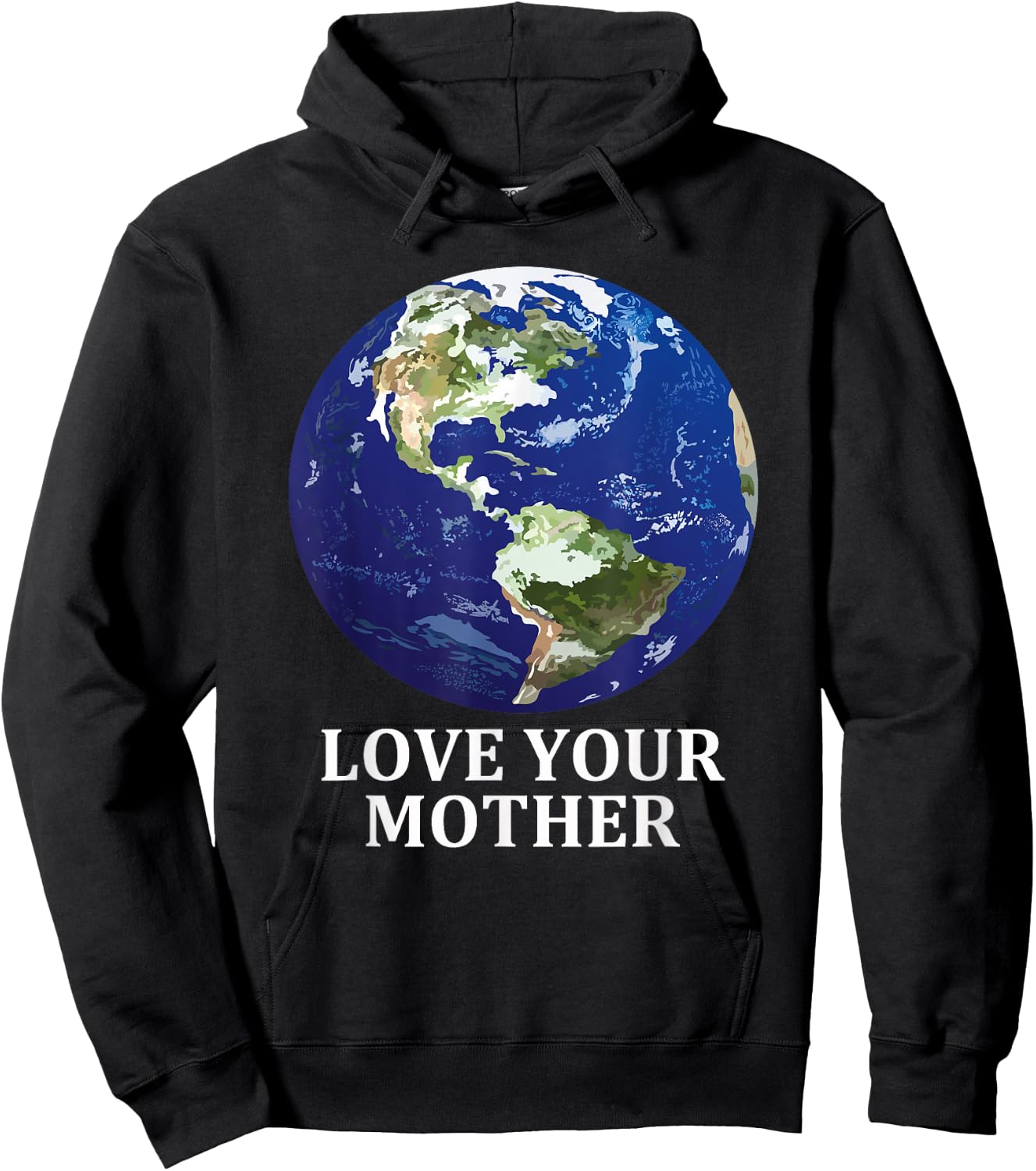 Love Your Mother Earth - Earth Day 50th Anniversary 2020 Hoodie - Hoodie | Black