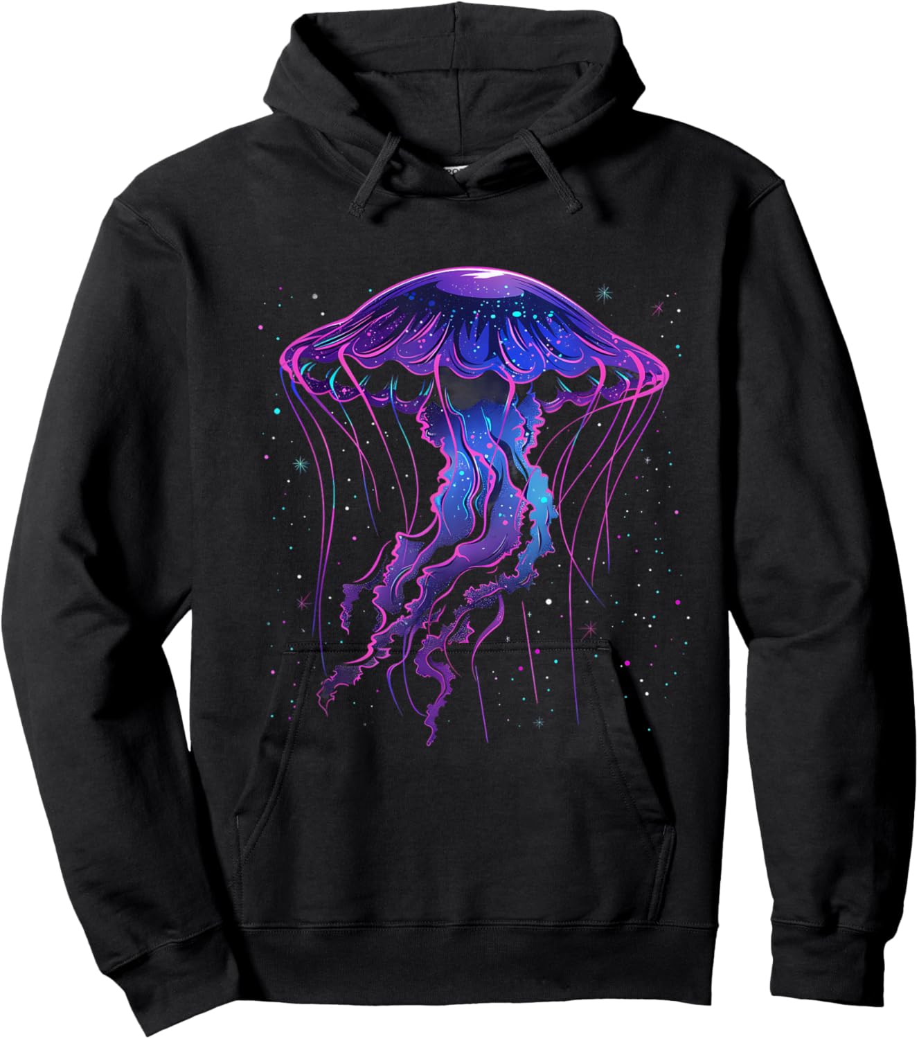 Jellyfish Sea Ocean Jellyfish Artwork Ocean Sea Animal Lover Hoodie - Hoodie | Black