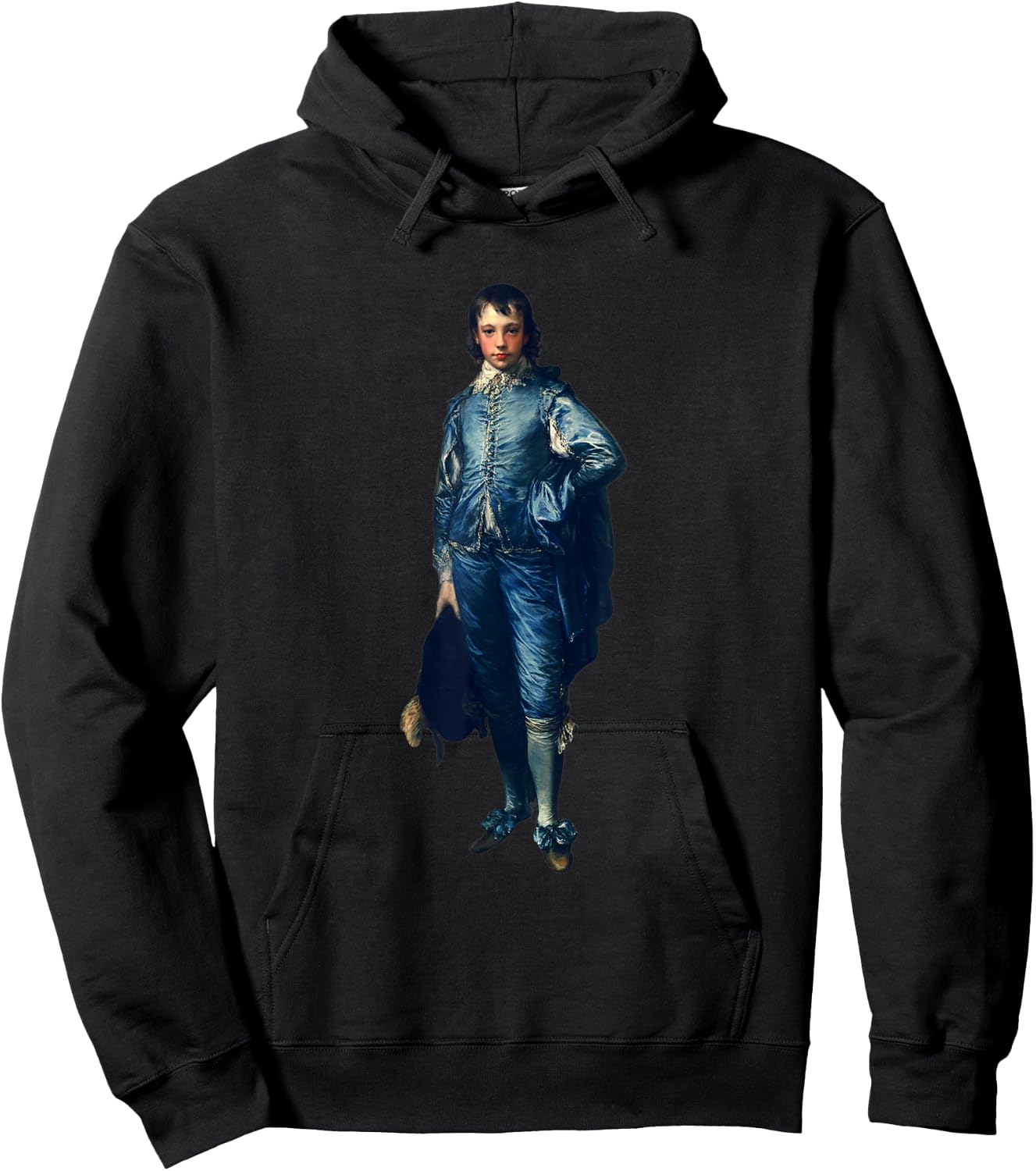 The Blue Boy Thomas Gainsborough Hoodie - Hoodie | Black