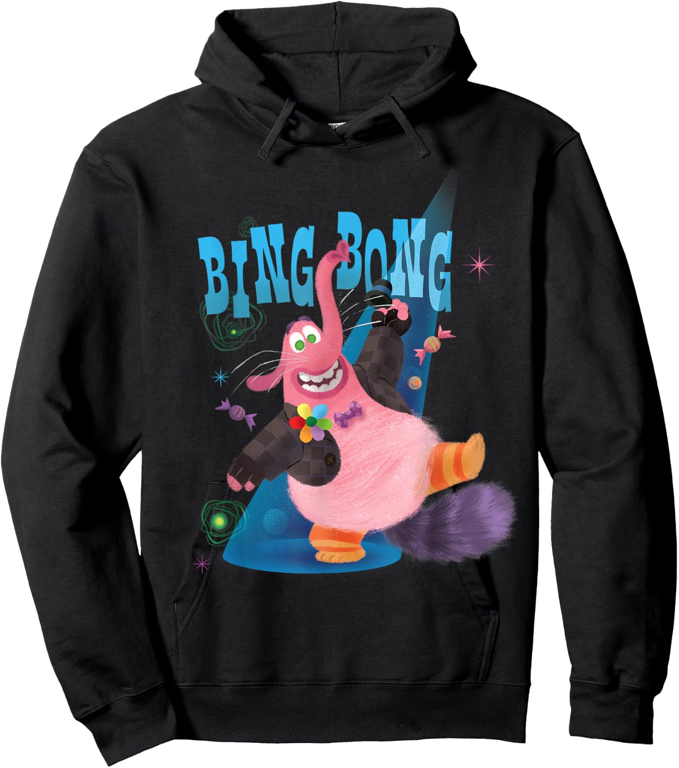 Disney and Pixar's Inside Out Bing Bong Show Hoodie - Hoodie | Black