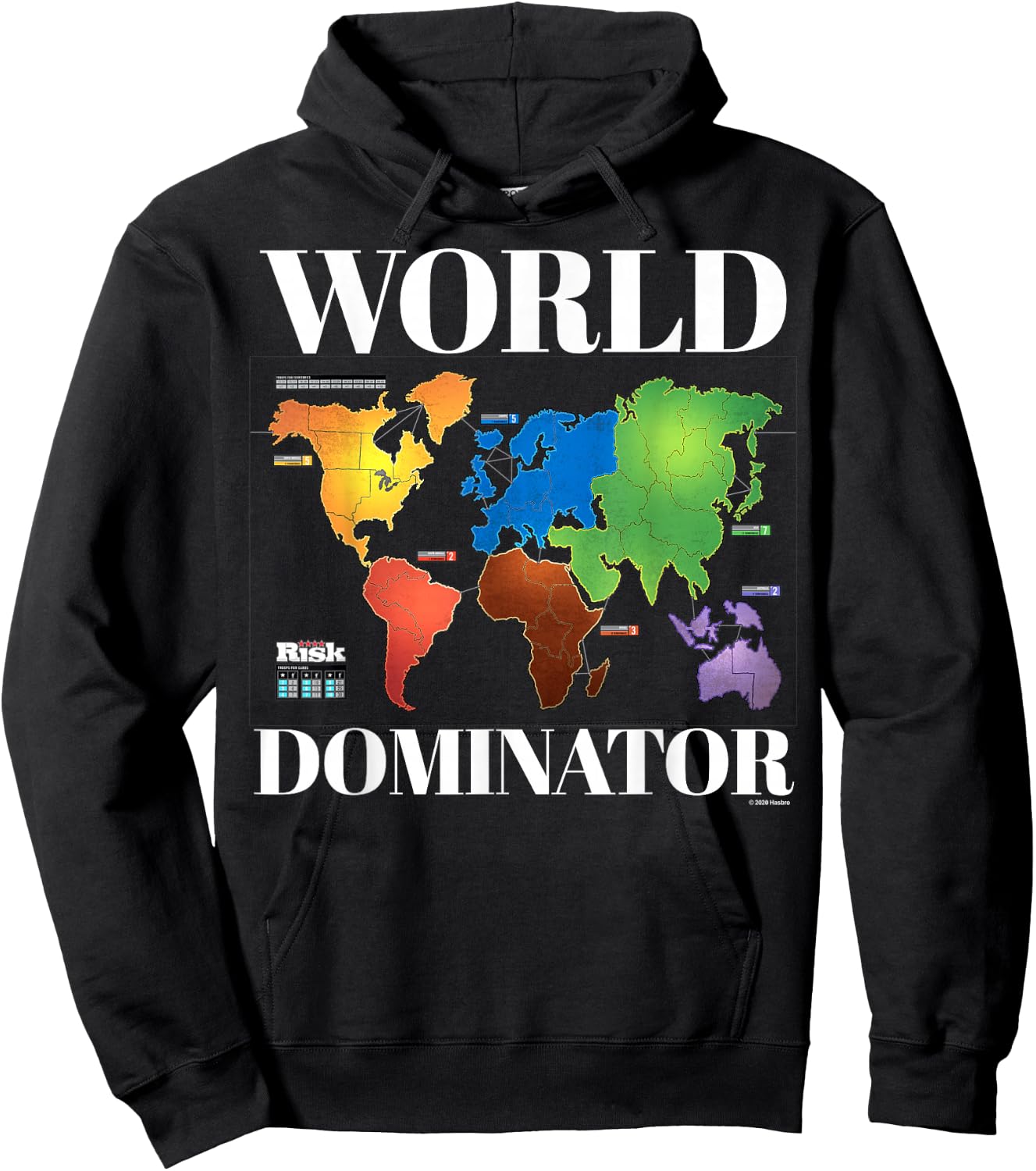 Risk World Dominator Hoodie - Hoodie | Black