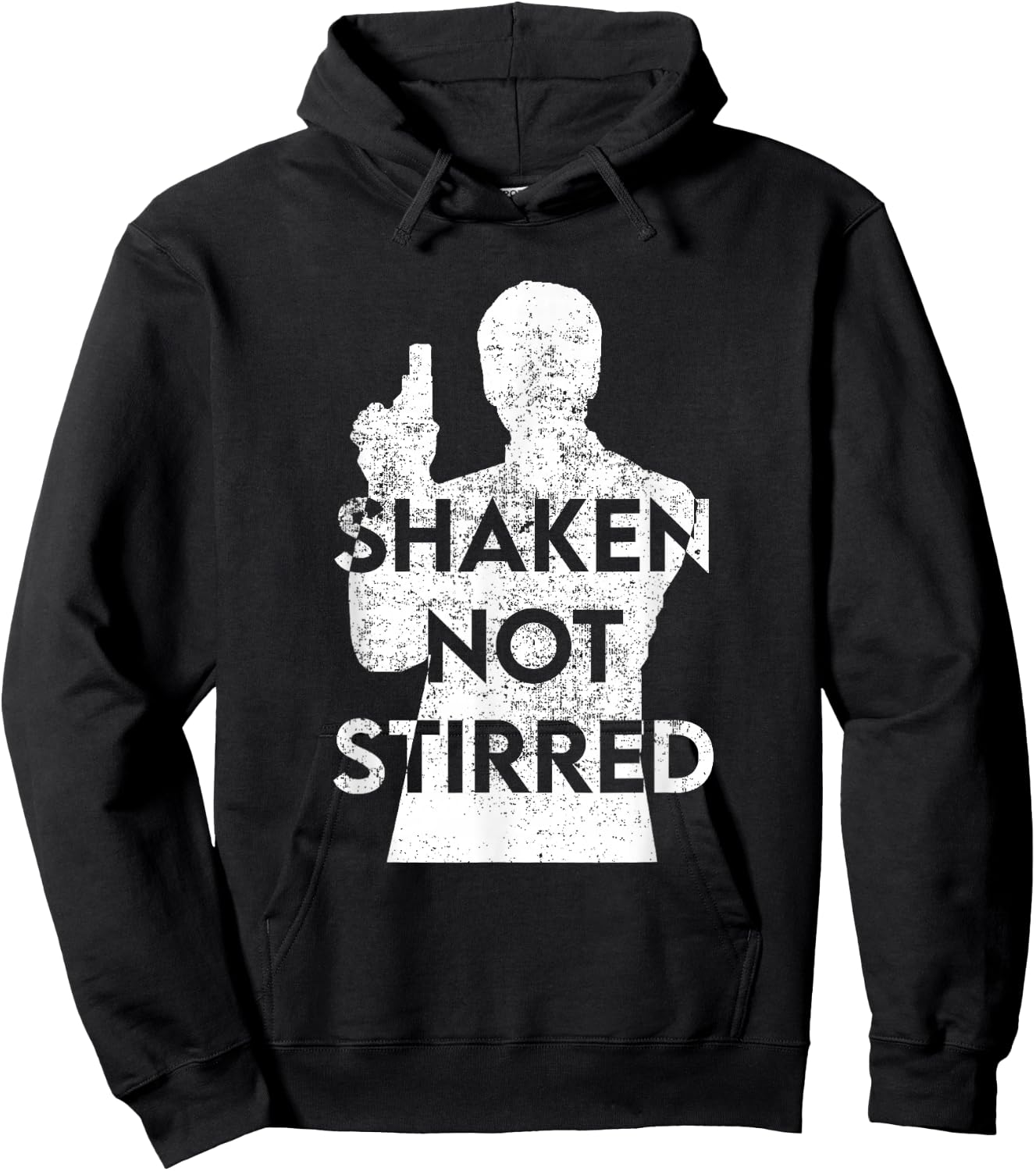 Shaken Not Stirred Funny Cosplay Gift Hoodie - Hoodie | Black