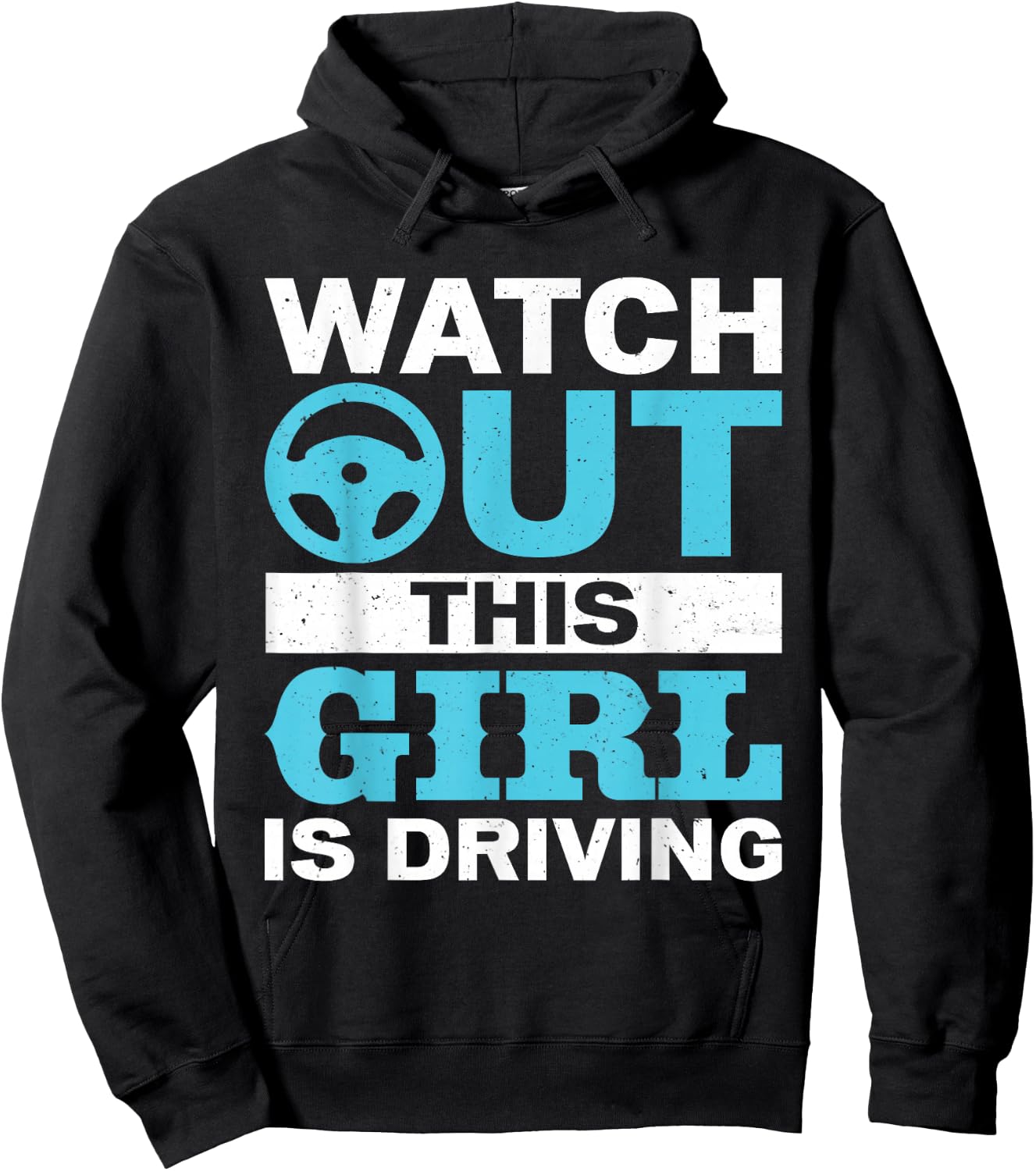 New Driver Gifts Funny Shirt for Teen Girls and Boys Student Hoodie - Hoodie | Black