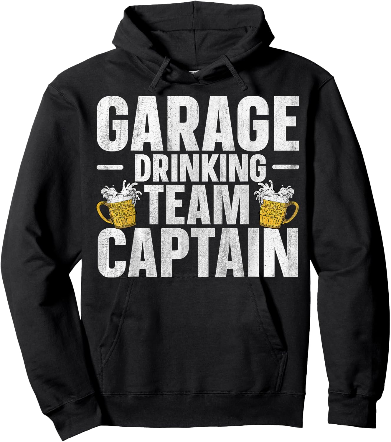 Garage Drinking Team Captain Hoodie - Hoodie | Black