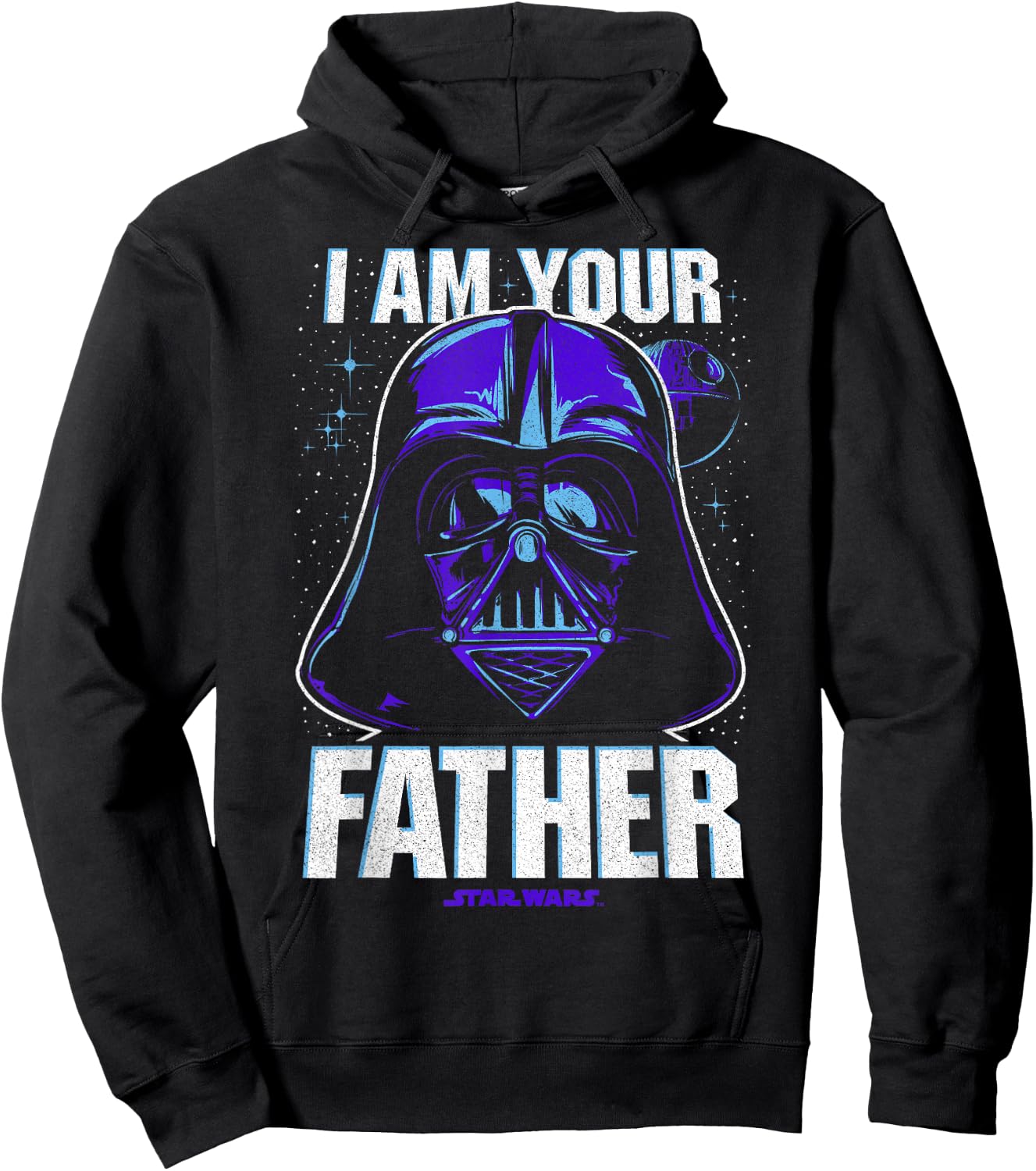 Star Wars Darth Vader I Am Your Father Purple Hue Hoodie - Hoodie | Black