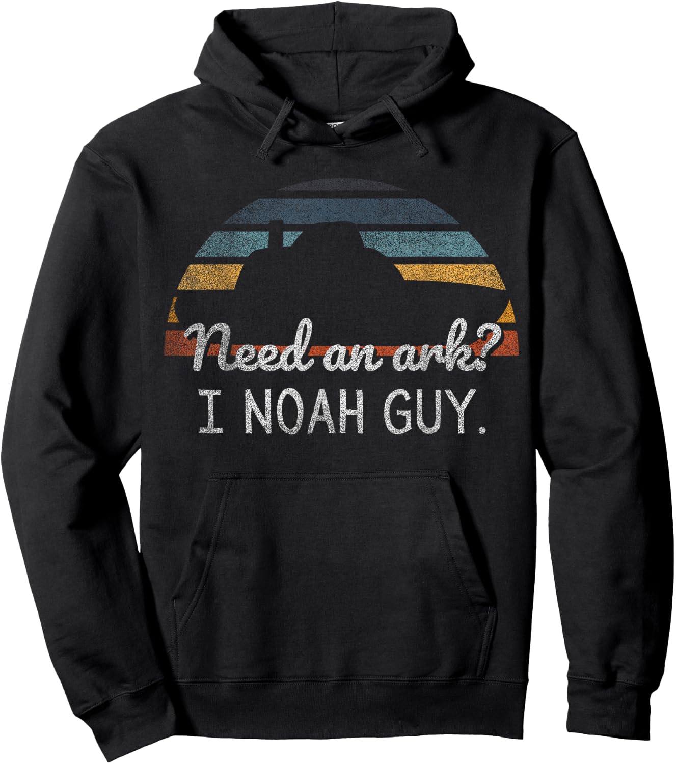 Need An Ark I Noah Guy Funny Christian Noah's Flood Story Hoodie - Hoodie | Black
