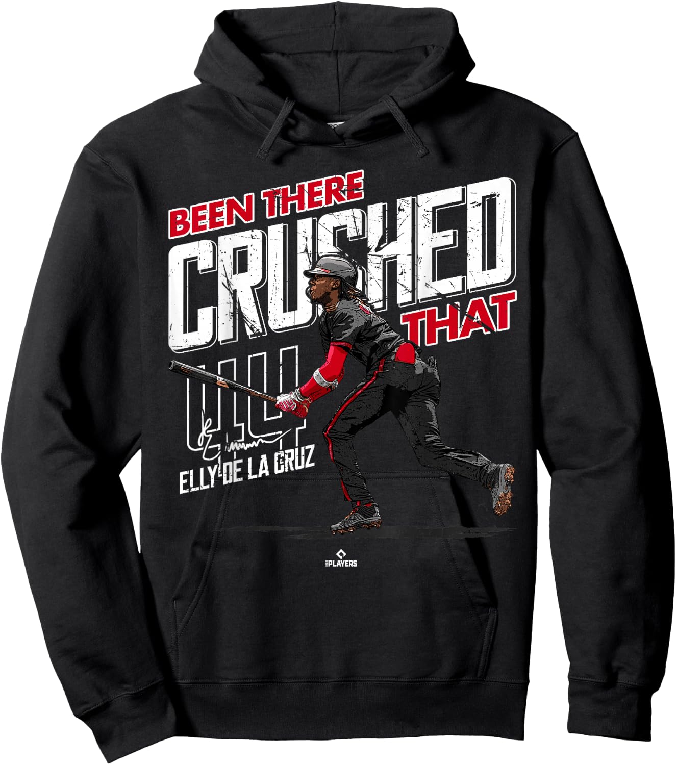 Been There Crushed That Elly De La Cruz Cincinnati MLBPA Hoodie - Hoodie | Black