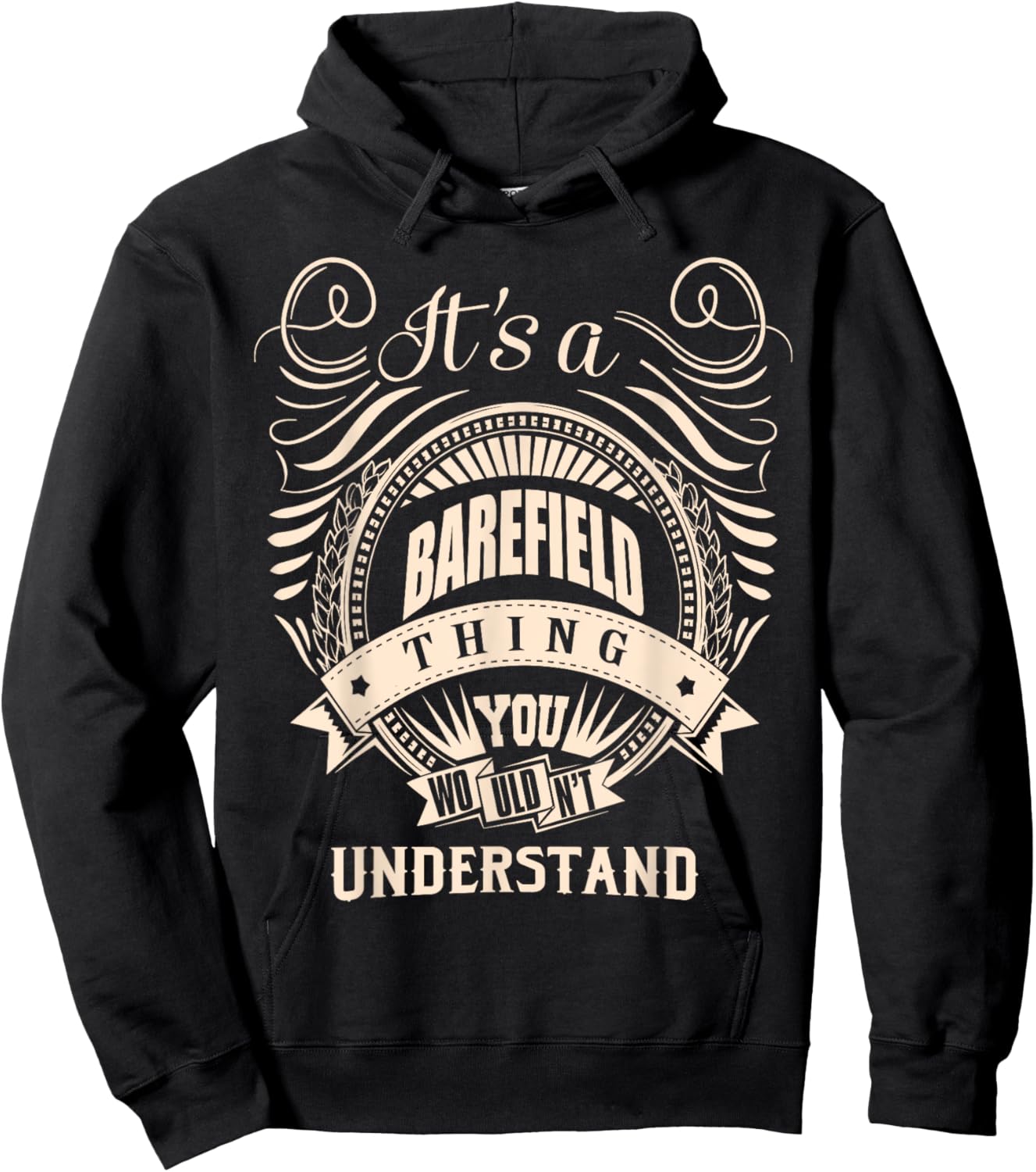 It is a BAREFIELD thing Gifts Hoodie - Hoodie | Black