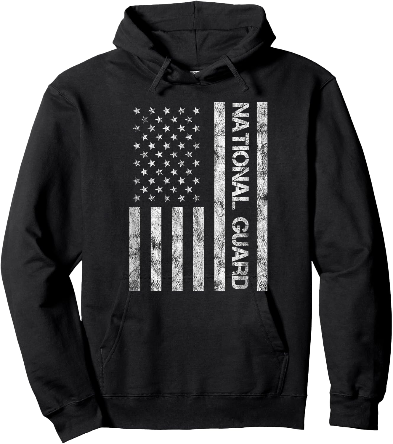 National Guard retro Hoodie - Hoodie | Black
