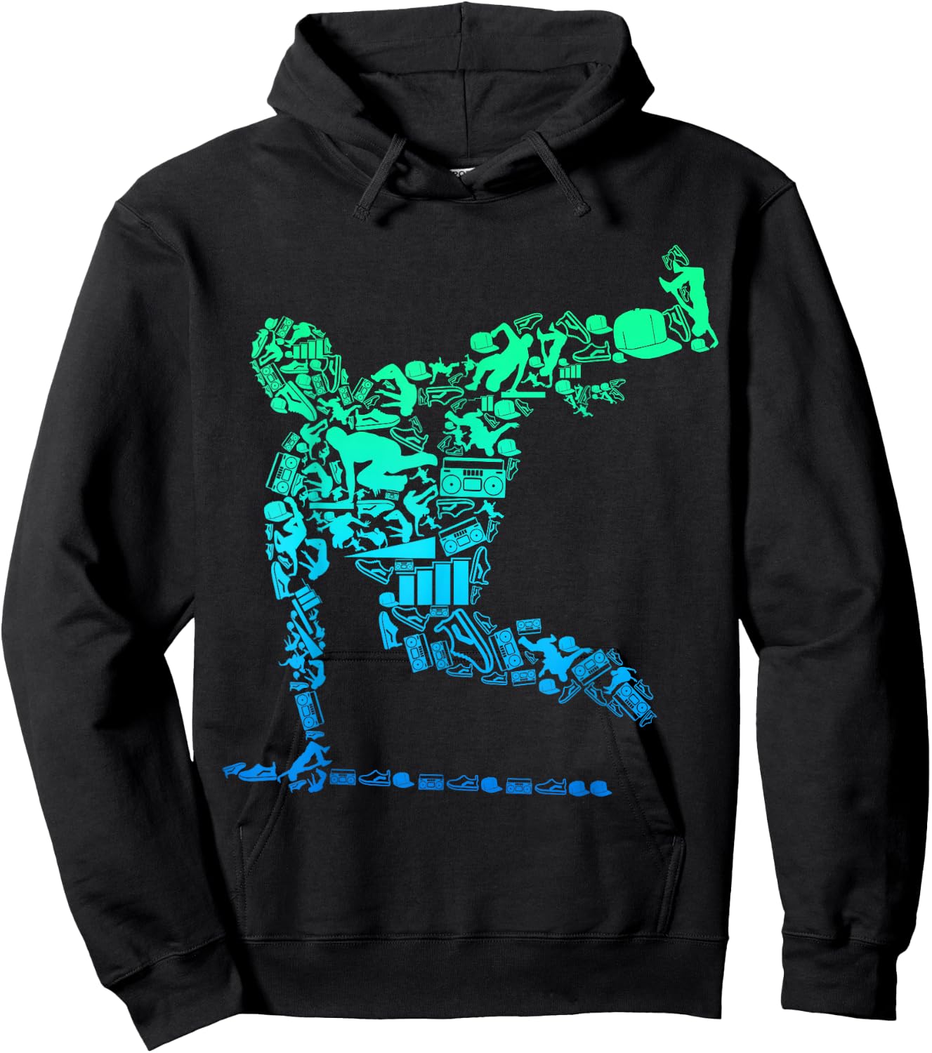 Parkour Parcouring Extreme Athletes Parcour Children & Boys Hoodie - Hoodie | Black