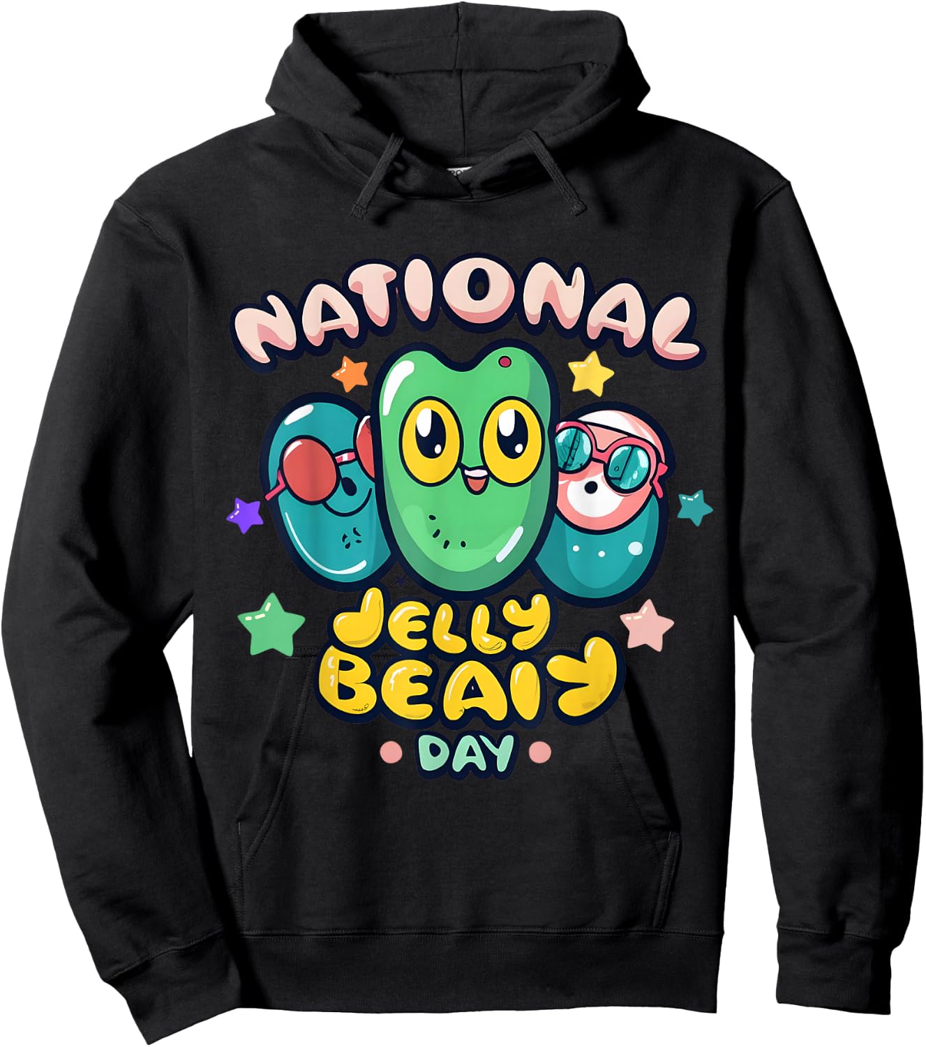 Jellybean Jamboree National JellyBean Day Hoodie - Hoodie | Black