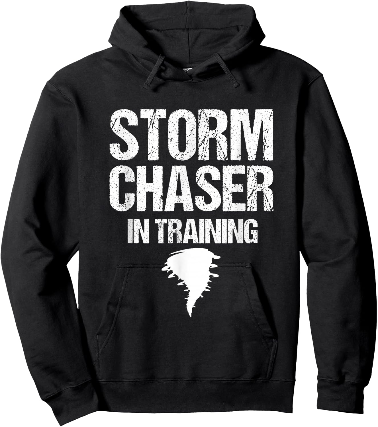 Storm Chaser Chasing Weather Hurricane Tornado Twister Gift Hoodie - Hoodie | Black