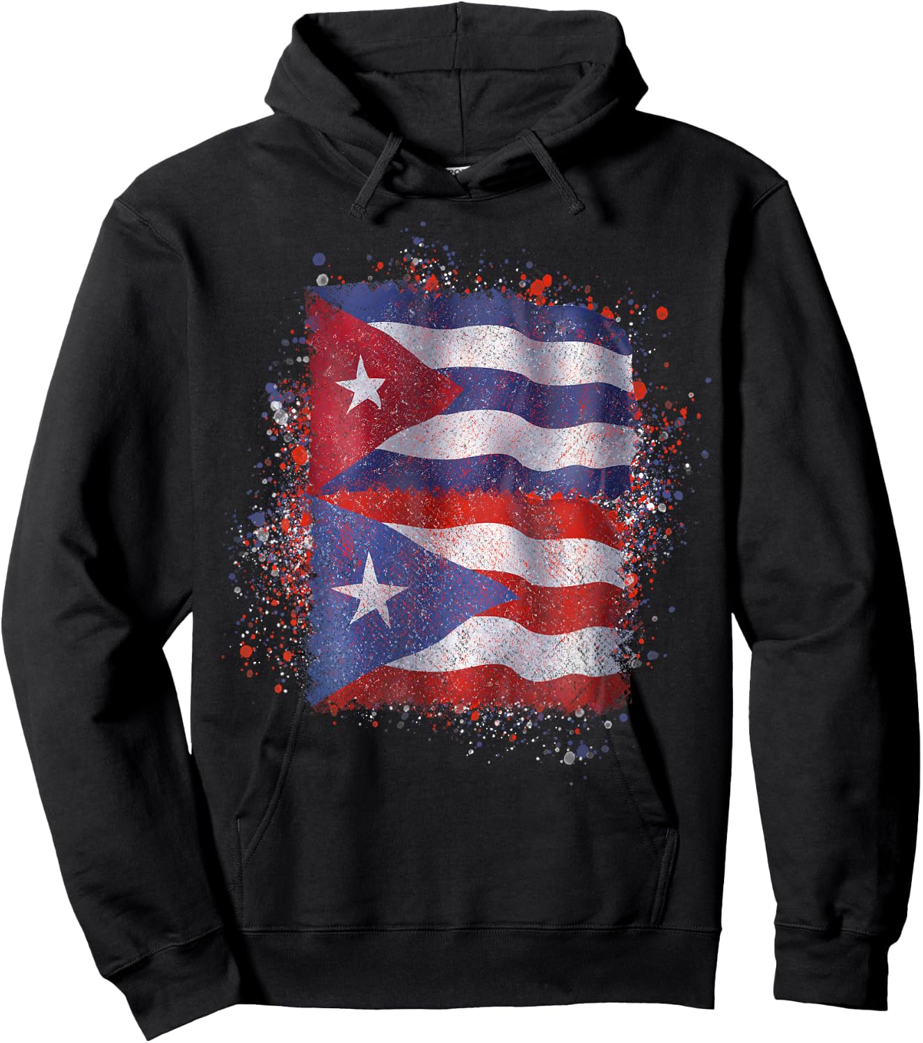 Puerto Rican Cuban Love Hoodie - Hoodie | Black