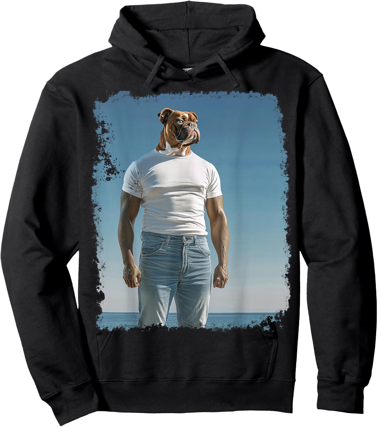 Funny Dog Meme Hoodie - Hoodie | Black
