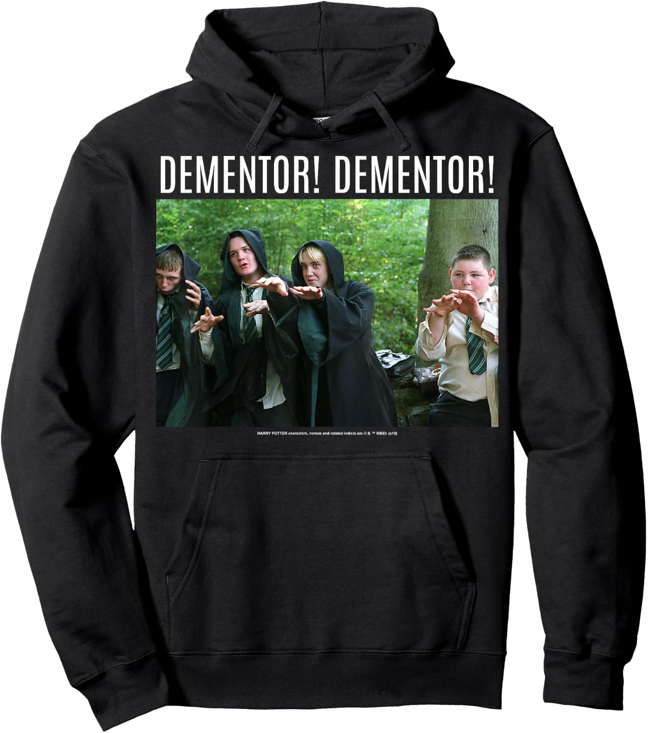 Harry Potter Draco Malfoy Dementor Dementor Portrait Hoodie - Hoodie | Black