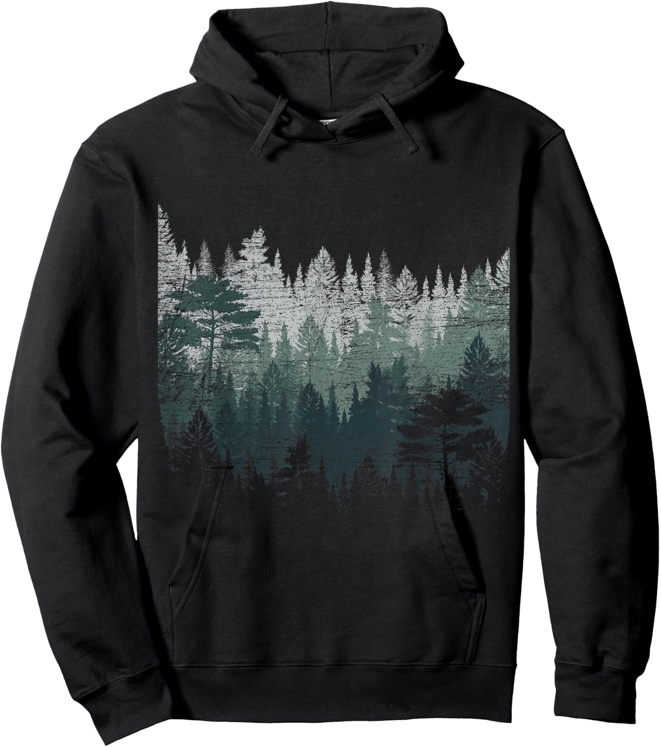 Night Nature Wildlife Trees Outdoor Forest Small Hoodie - Hoodie | Black