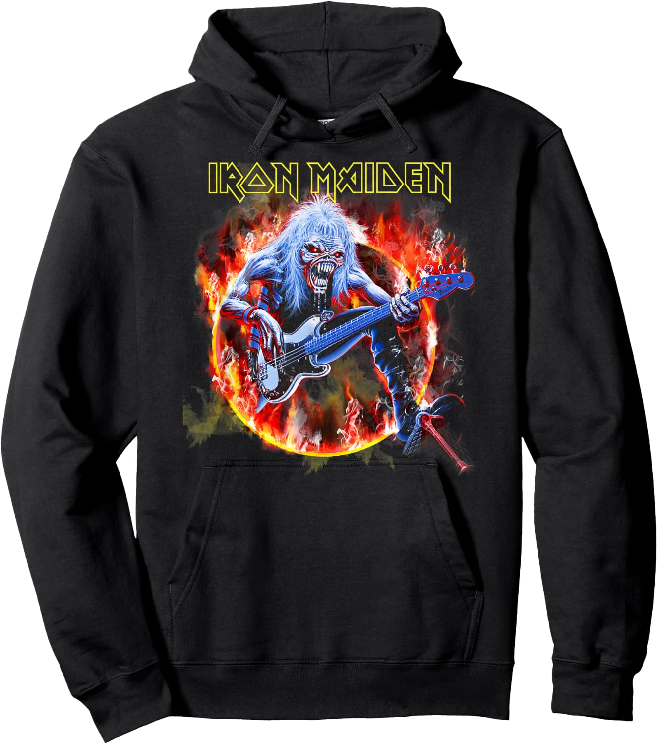 Iron Maiden - Fear Live Flames Hoodie - Hoodie | Black