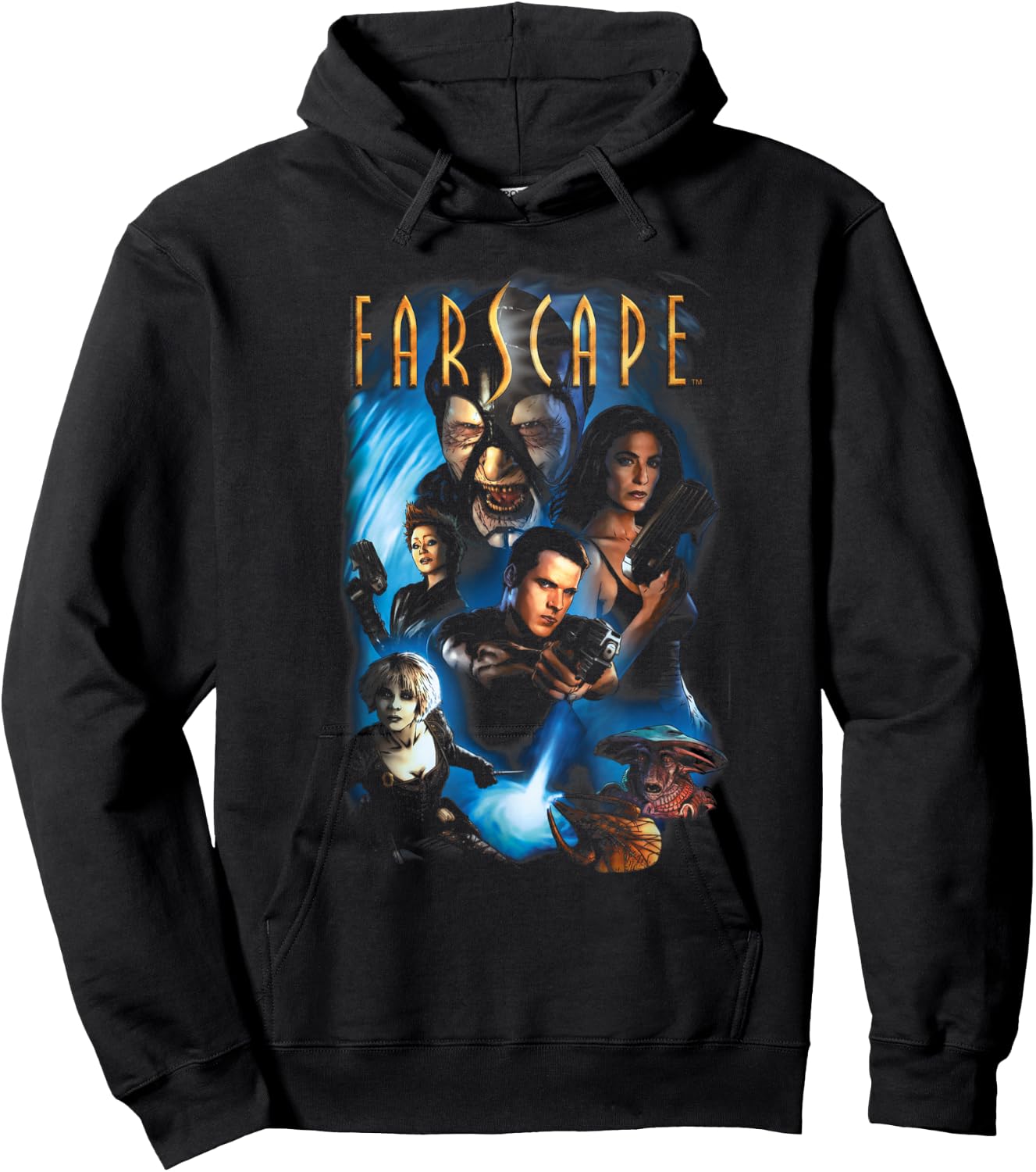 Farscape Comic Cover Hoodie - Hoodie | Black