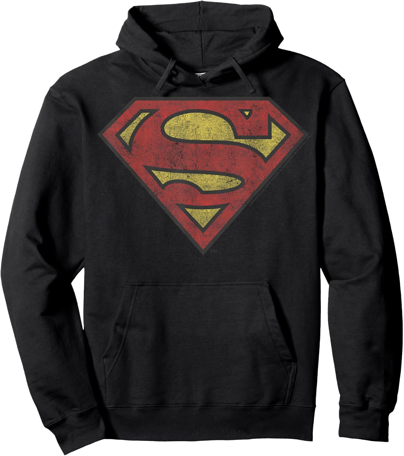 DC Comics Superman Vintage Shield Hoodie - Hoodie | Black