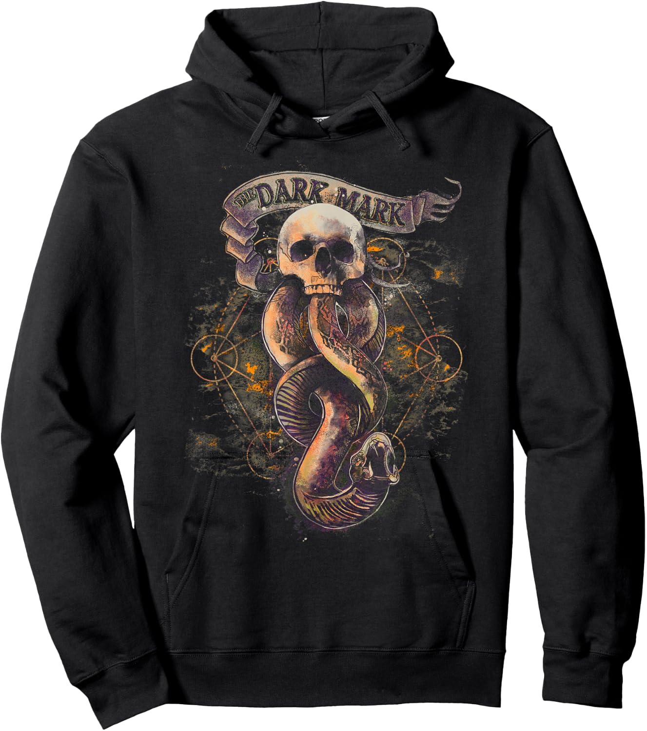 Harry Potter Deathly Hallows The Dark Mark Hoodie - Hoodie | Black