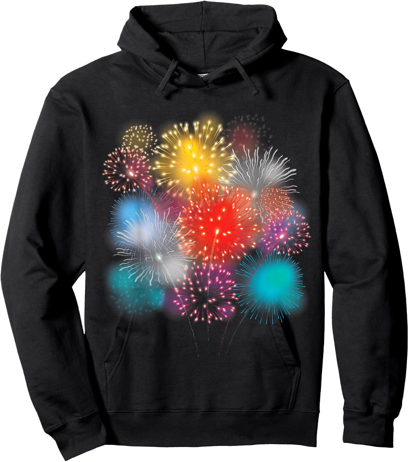 Pyrotechnics Pyromanic Fireworks Pyro Explosion Rocket Hoodie - Hoodie | Black