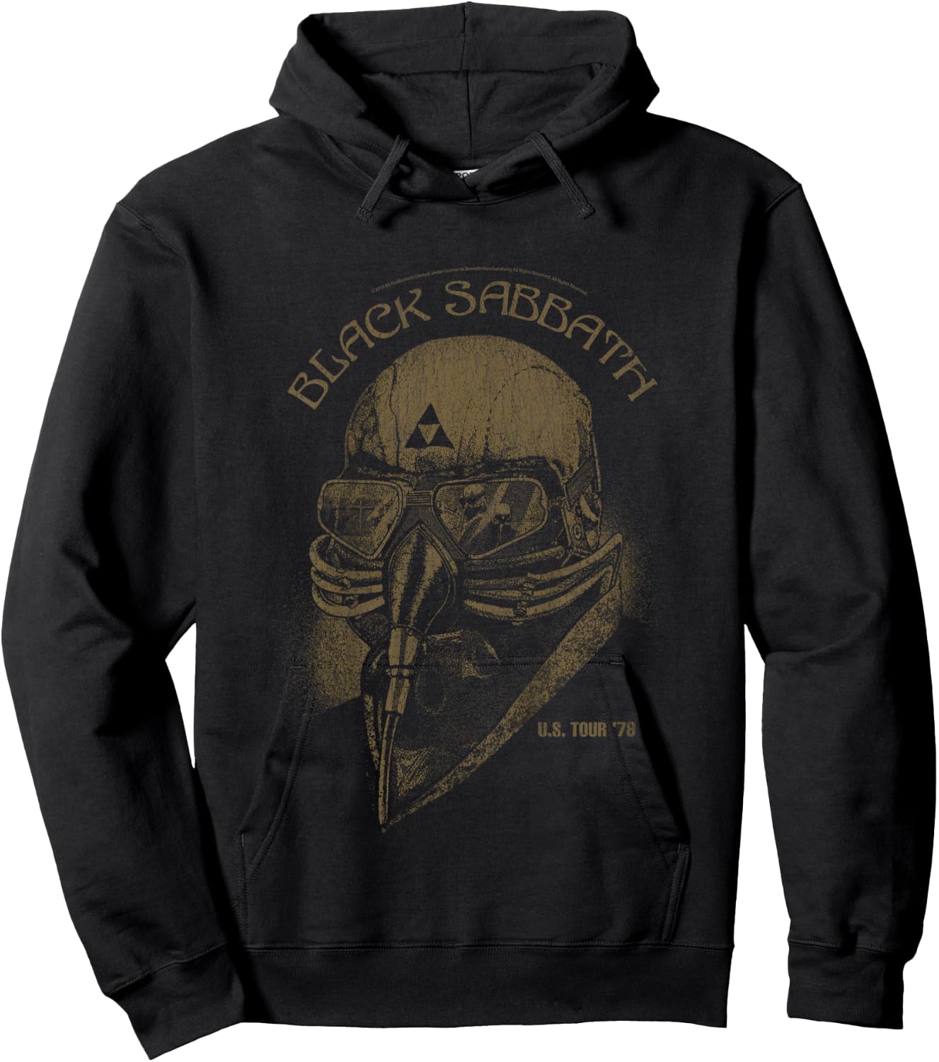 Kids Black Sabbath Official U.S Tour '78 Kids Hoodie - Hoodie | Black