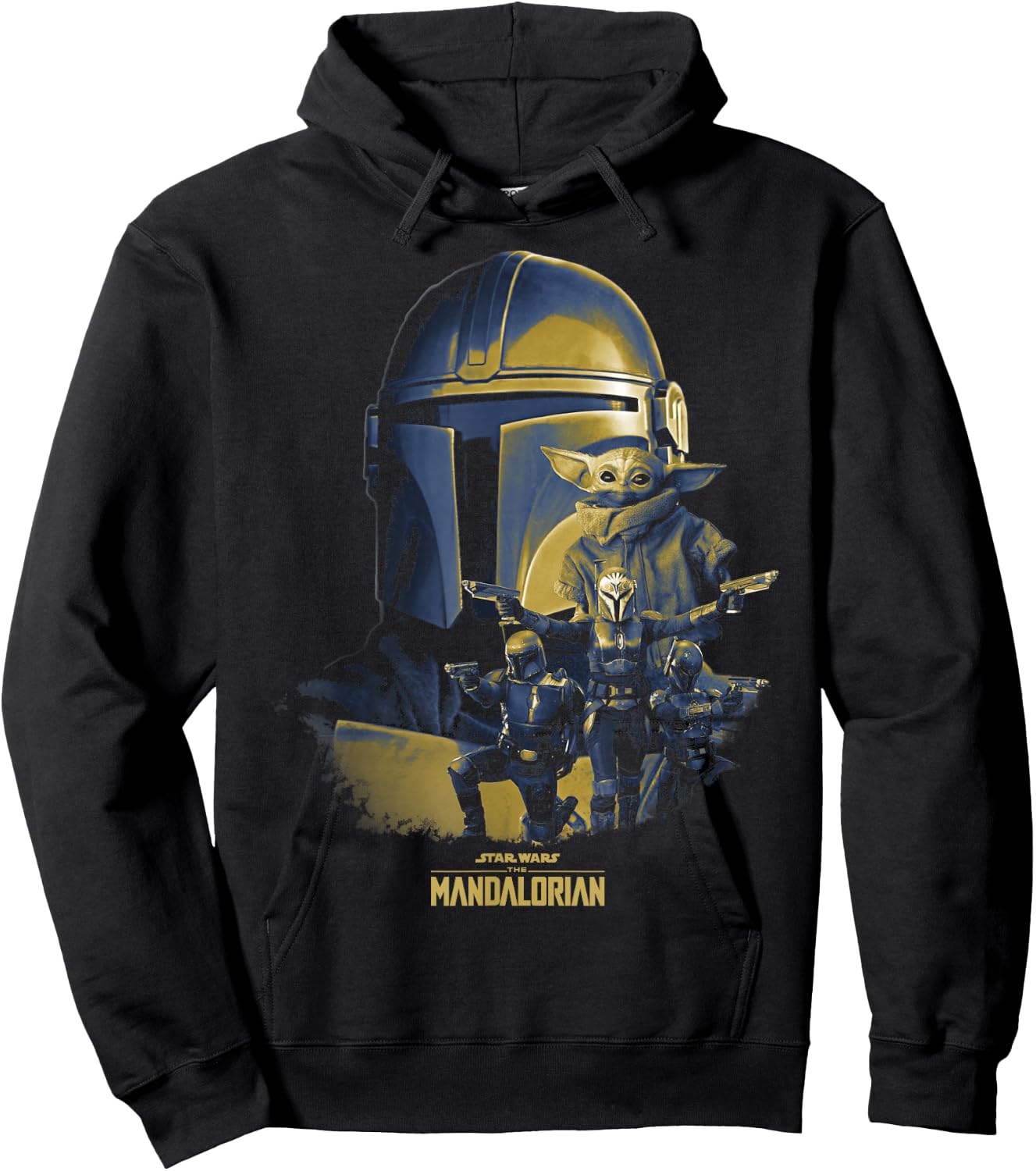 Star Wars: The Mandalorian Group Shot Mashup R23 Hoodie - Hoodie | Black