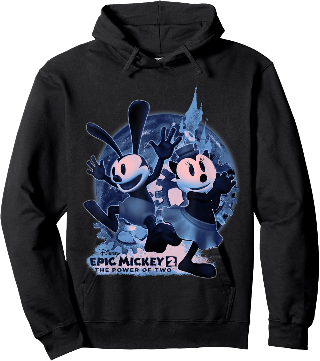 Disney Epic Mickey 2 The Power Of Two Group Portrait Hoodie - Hoodie | Black