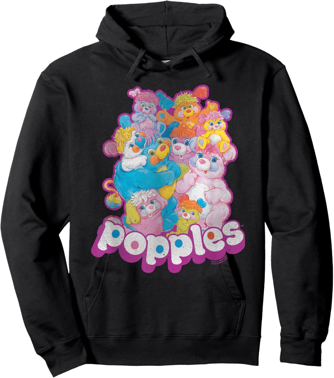 Popples Group Shot Hoodie - Hoodie | Black