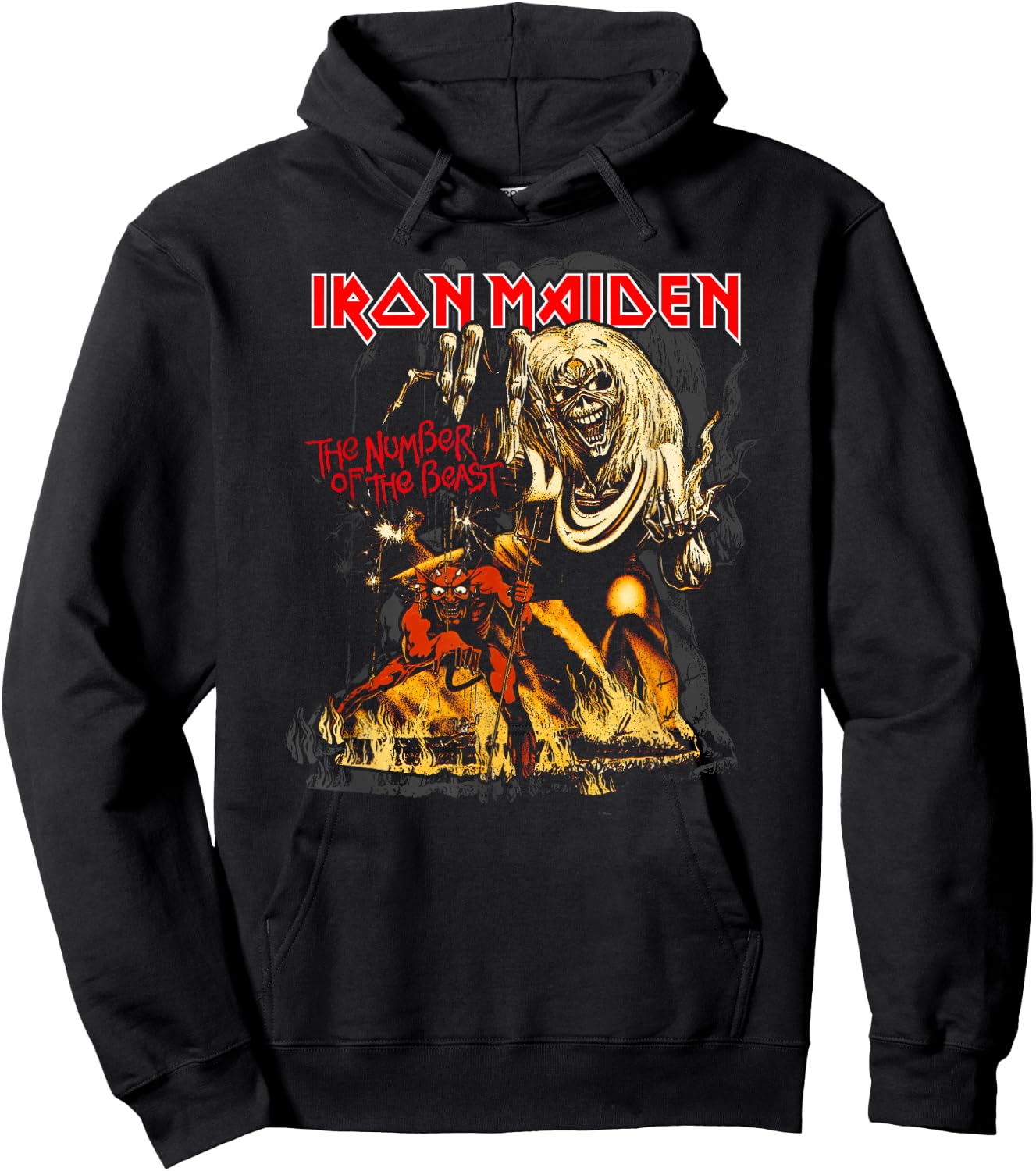 Iron Maiden - Number of the Beast Graphic Hoodie - Hoodie | Black