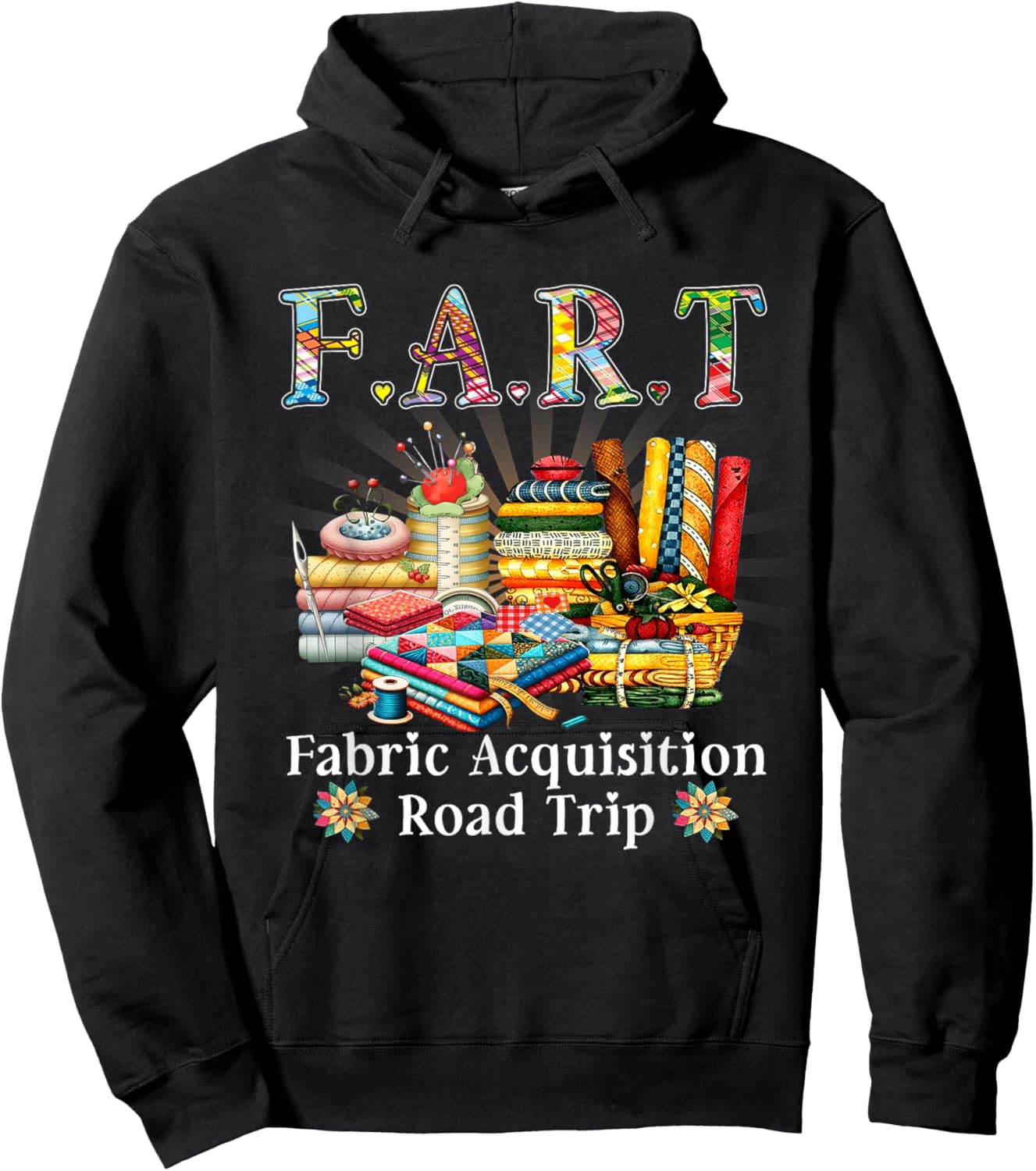 F A R T Fabric Acquisition Road Trip Hoodie - Hoodie | Black