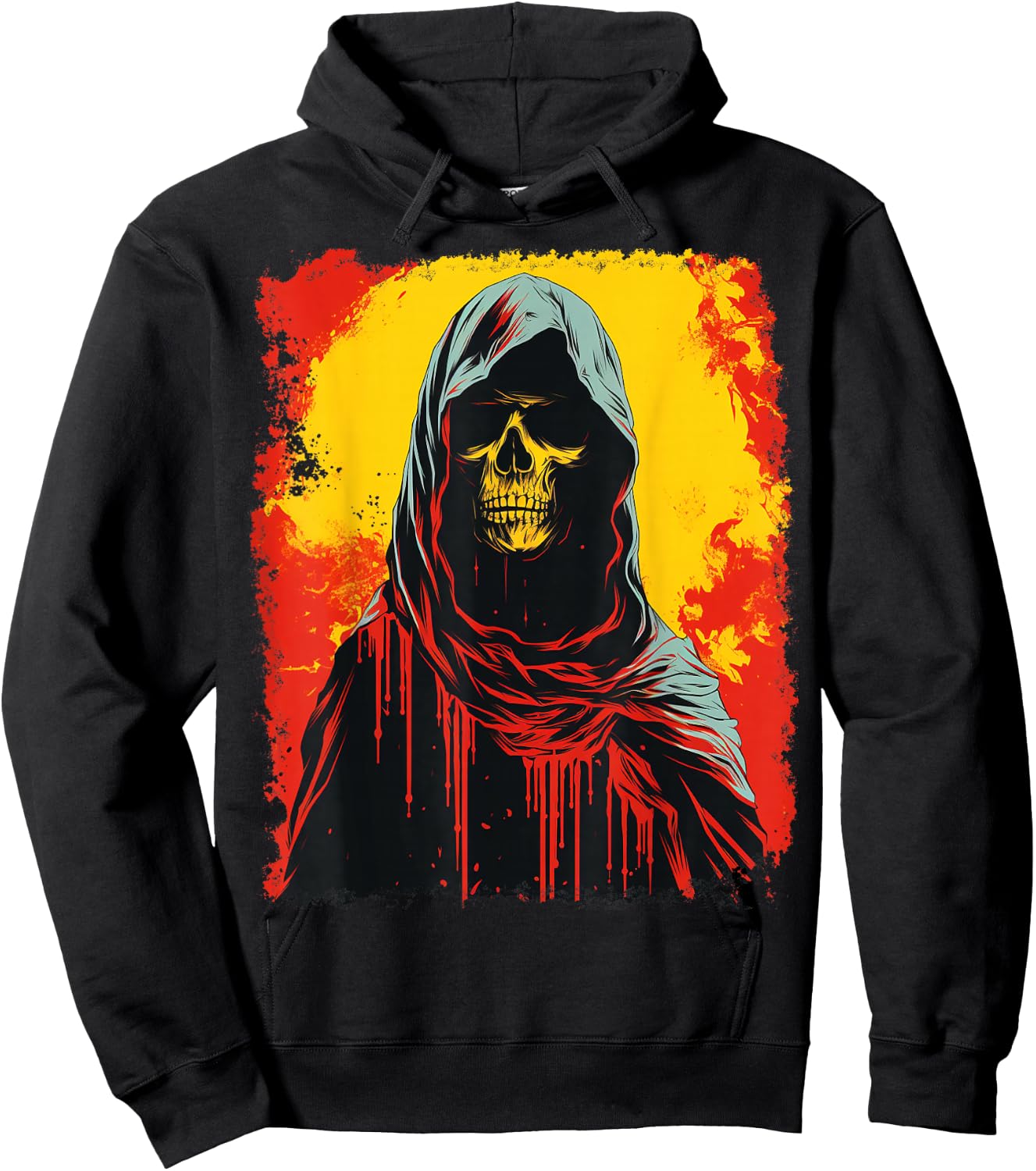 Grim Reaper Death Hoodie - Hoodie | Black
