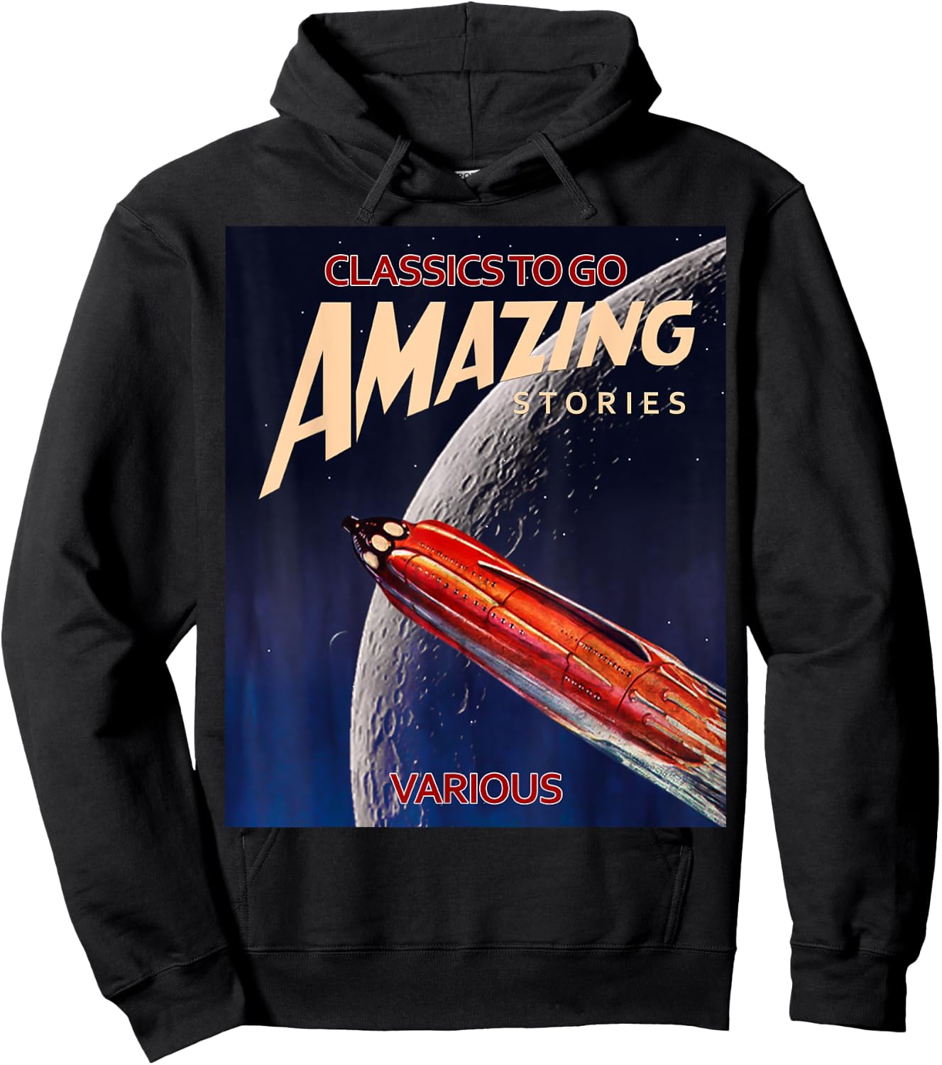 Amazing Stories Science Fiction Hoodie - Hoodie | Black
