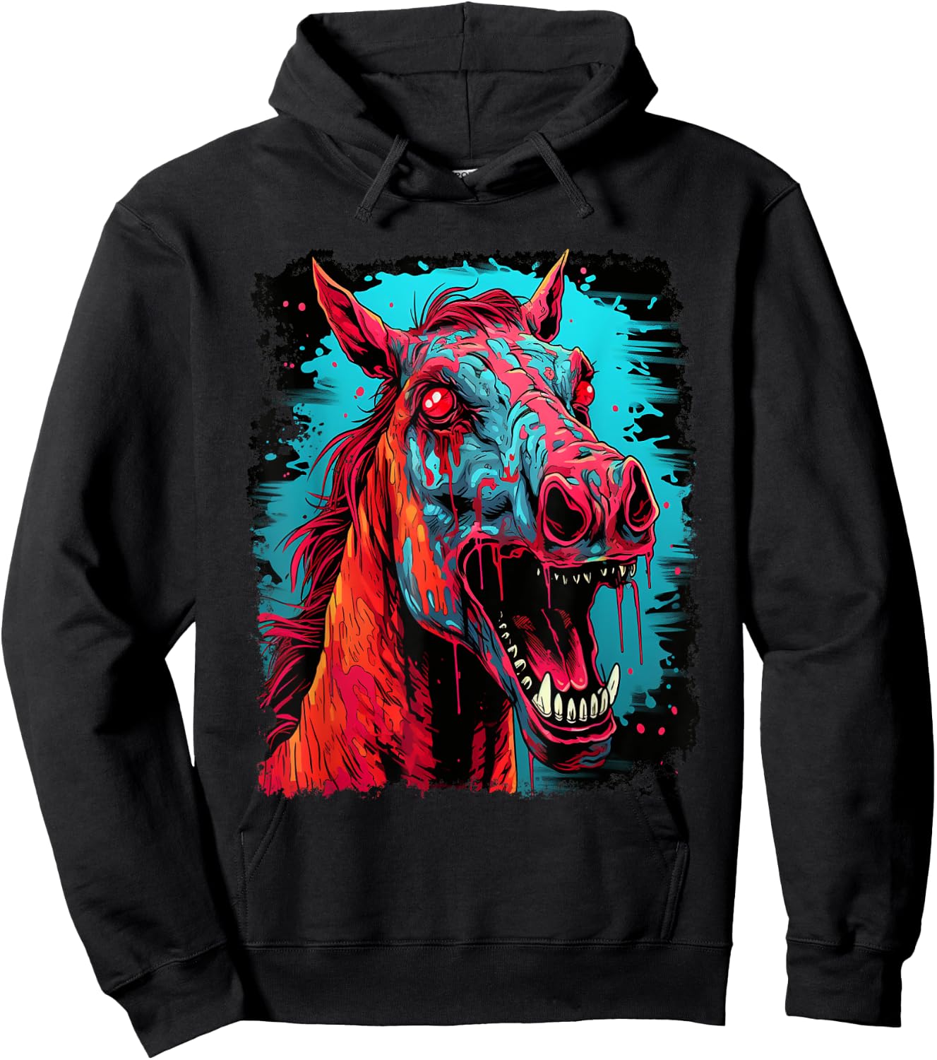 Zombie Horse Hoodie - Hoodie | Black