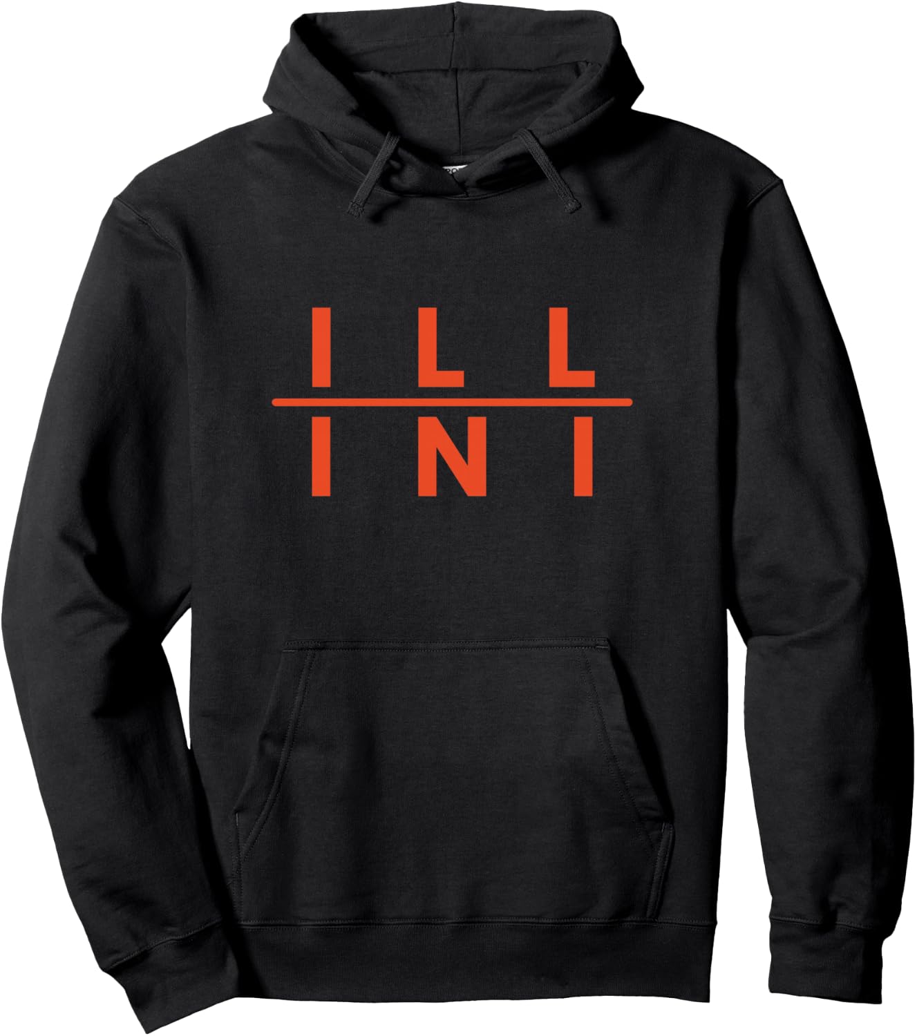 Illinois IL Fans Hoodie - Hoodie | Black