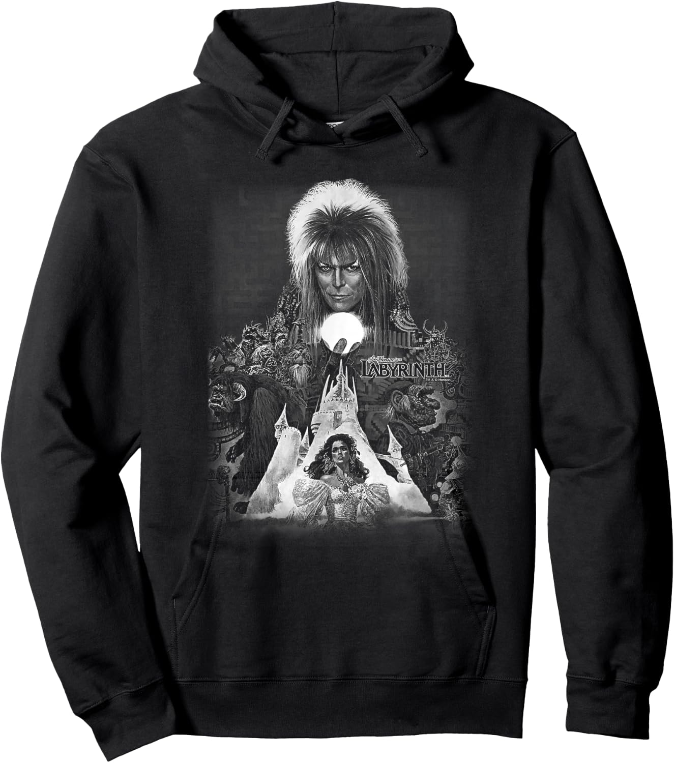 Labyrinth Castle Hoodie - Hoodie | Black