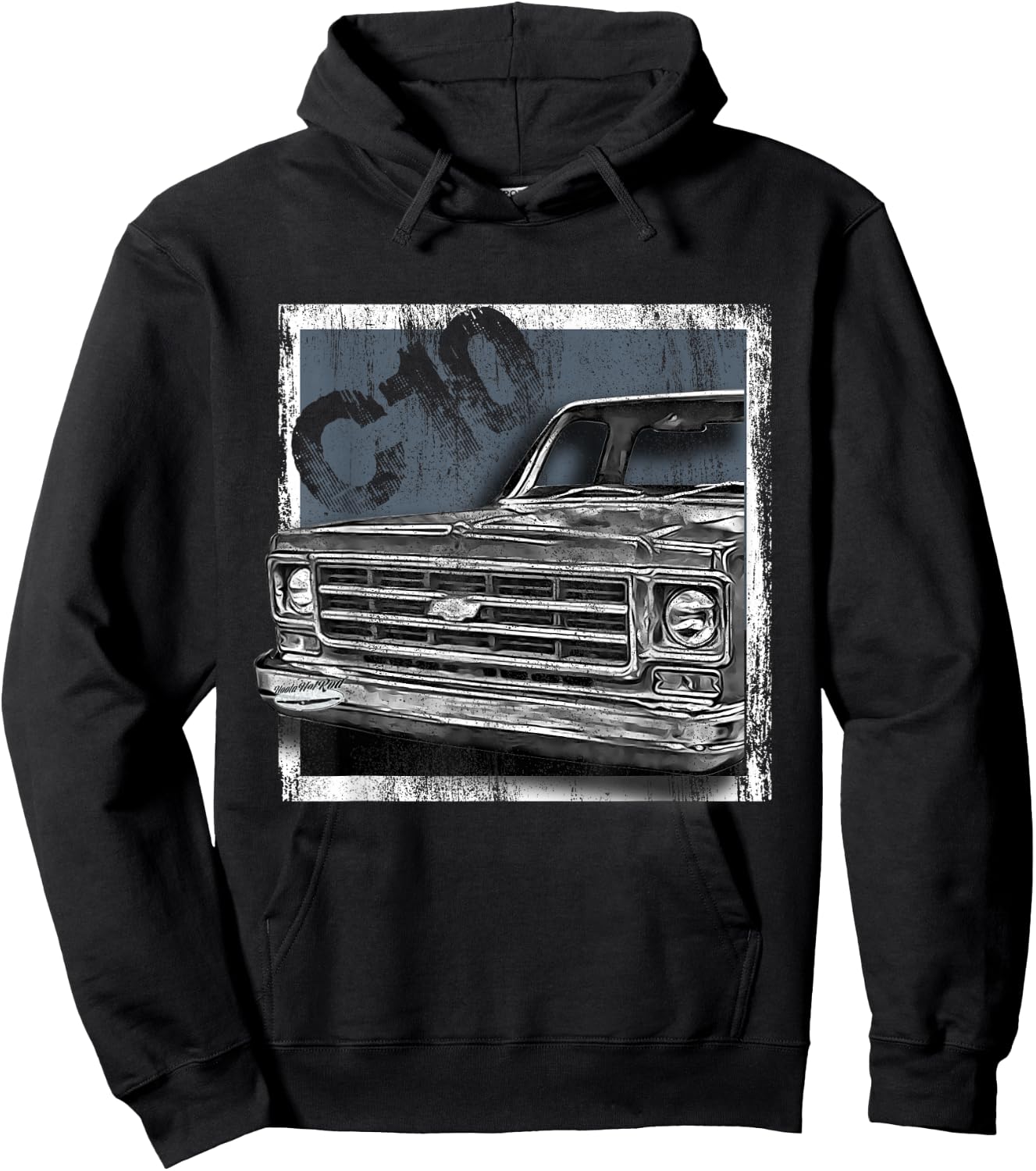 C10,C-10,K5,Jimmy,Squarebody Truck,Suburban,Blazer,Silverado Hoodie - Hoodie | Black