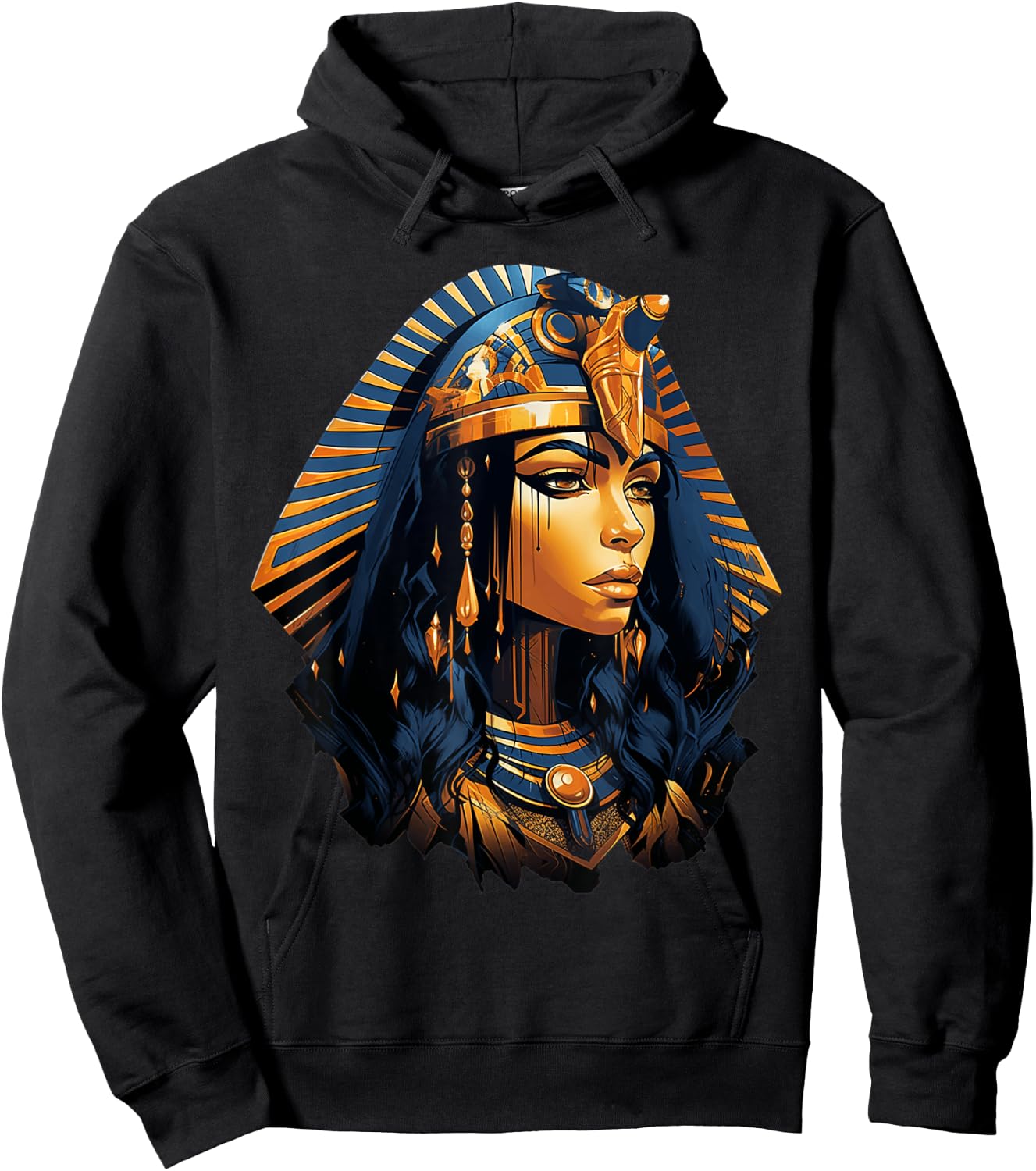 Cleopatra Egyptian Queen Goddess of Ancient Egypt Mythology Hoodie - Hoodie | Black