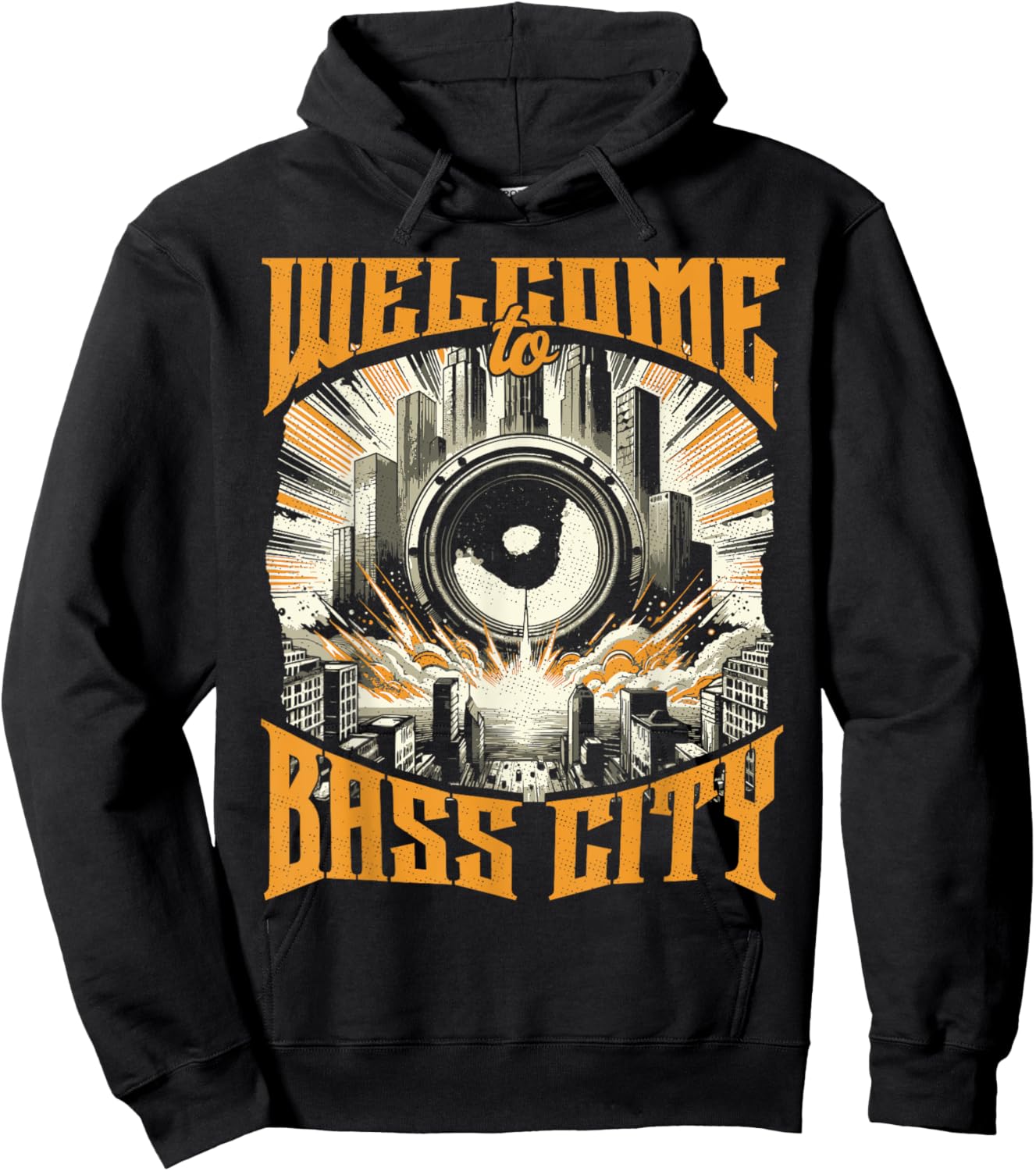 Cool Bass Music Deathstep Dubstep Tearout Riddim Hoodie - Hoodie | Black