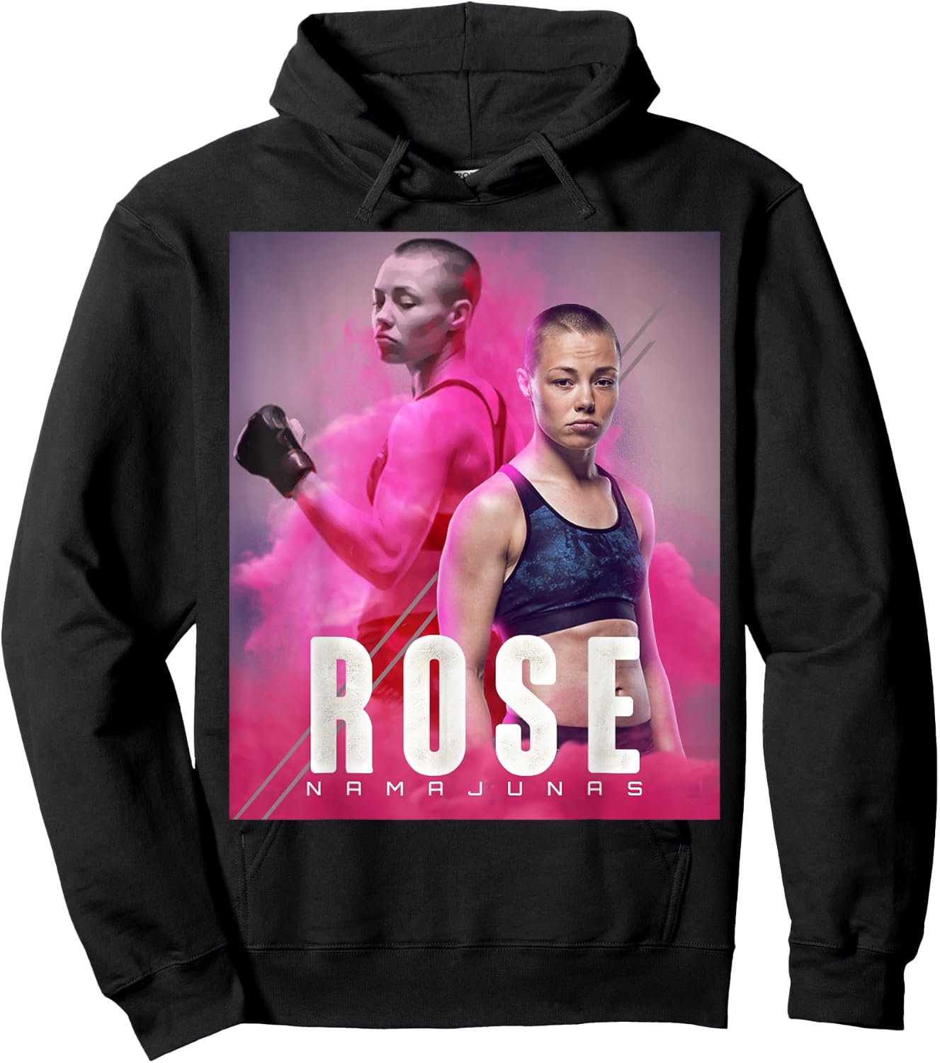 Thug Rose - Female MMA World Champion Fighter Hoodie - Hoodie | Black