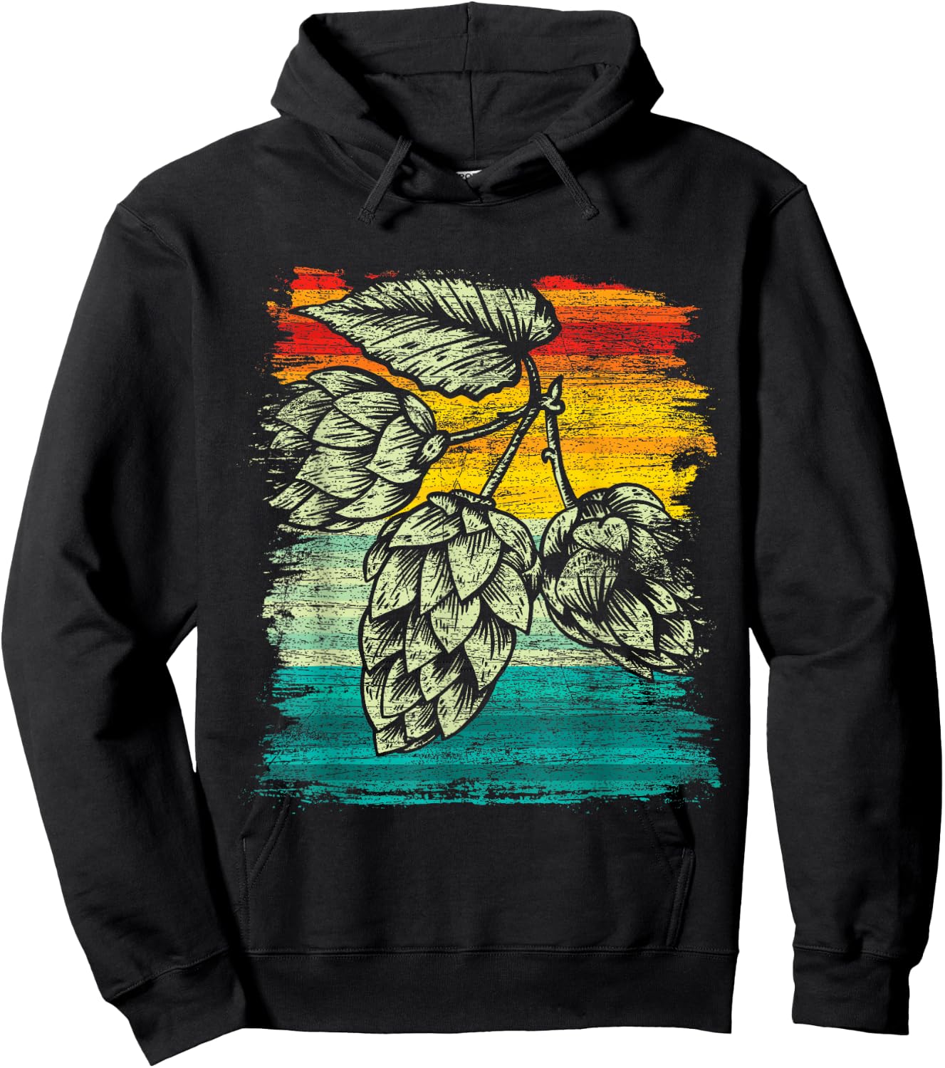 Retro Craft Beer Hoodie - Hoodie | Black