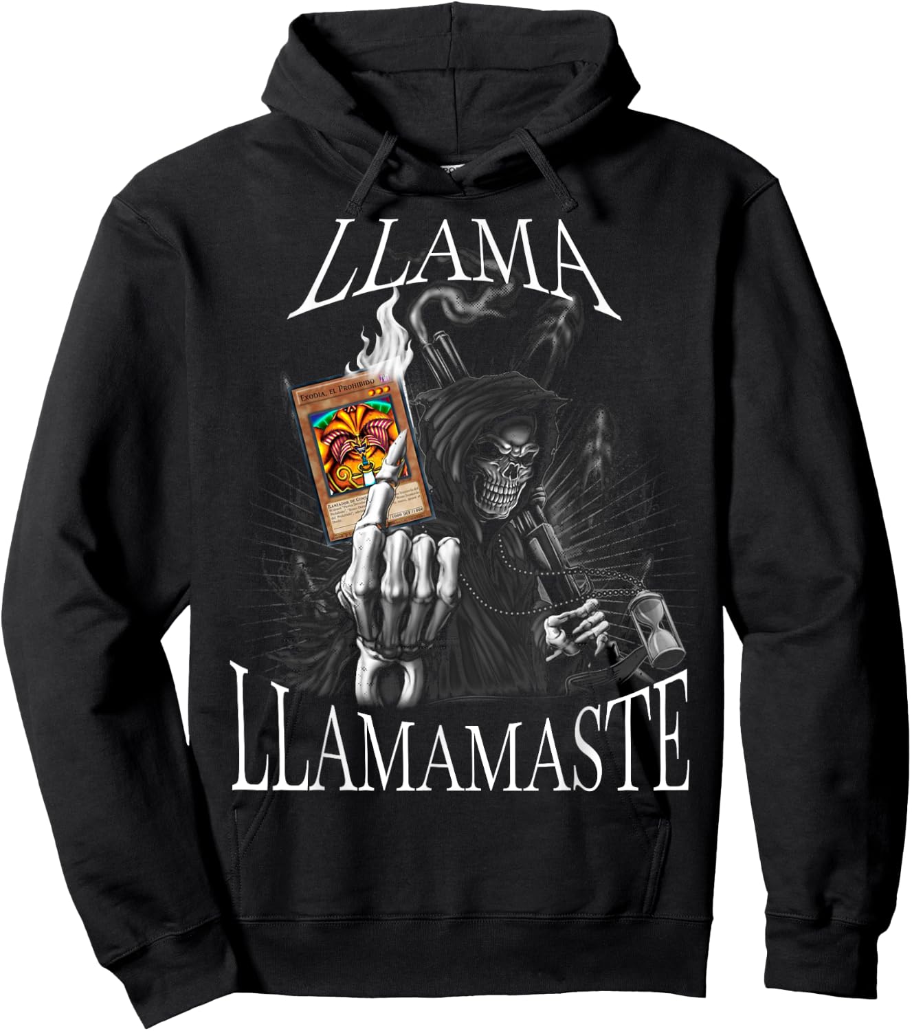 Llama llamamaste llama mas temprano Hoodie - Hoodie | Black