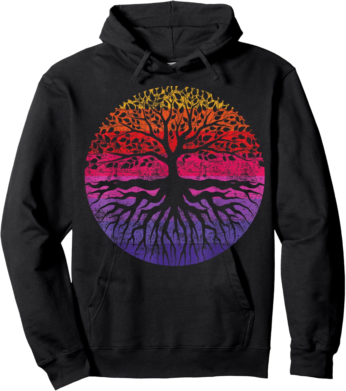 Tree Outdoor Leaves Wildlife Forest Nature Hoodie - Hoodie | Black