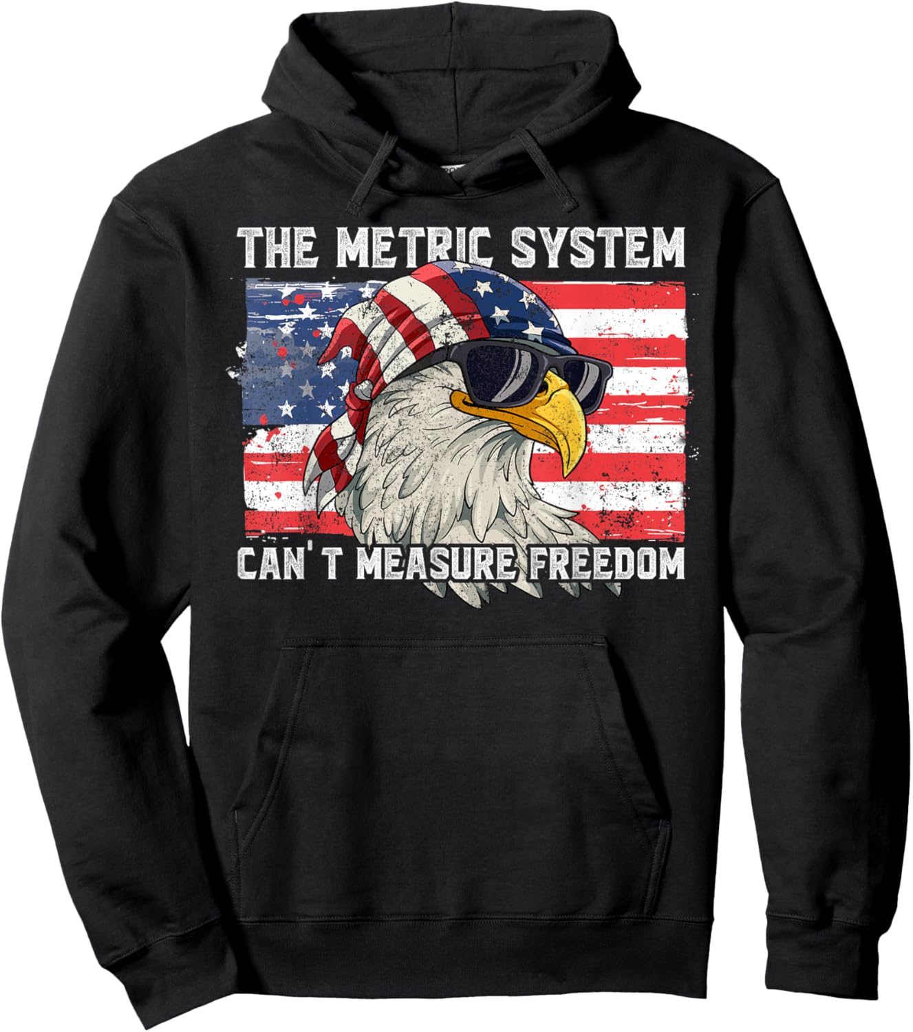The Metric System Can't Measure Freedom Hoodie - Hoodie | Black